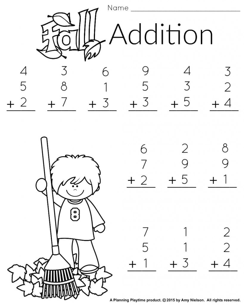 1st Grade Printable Worksheets