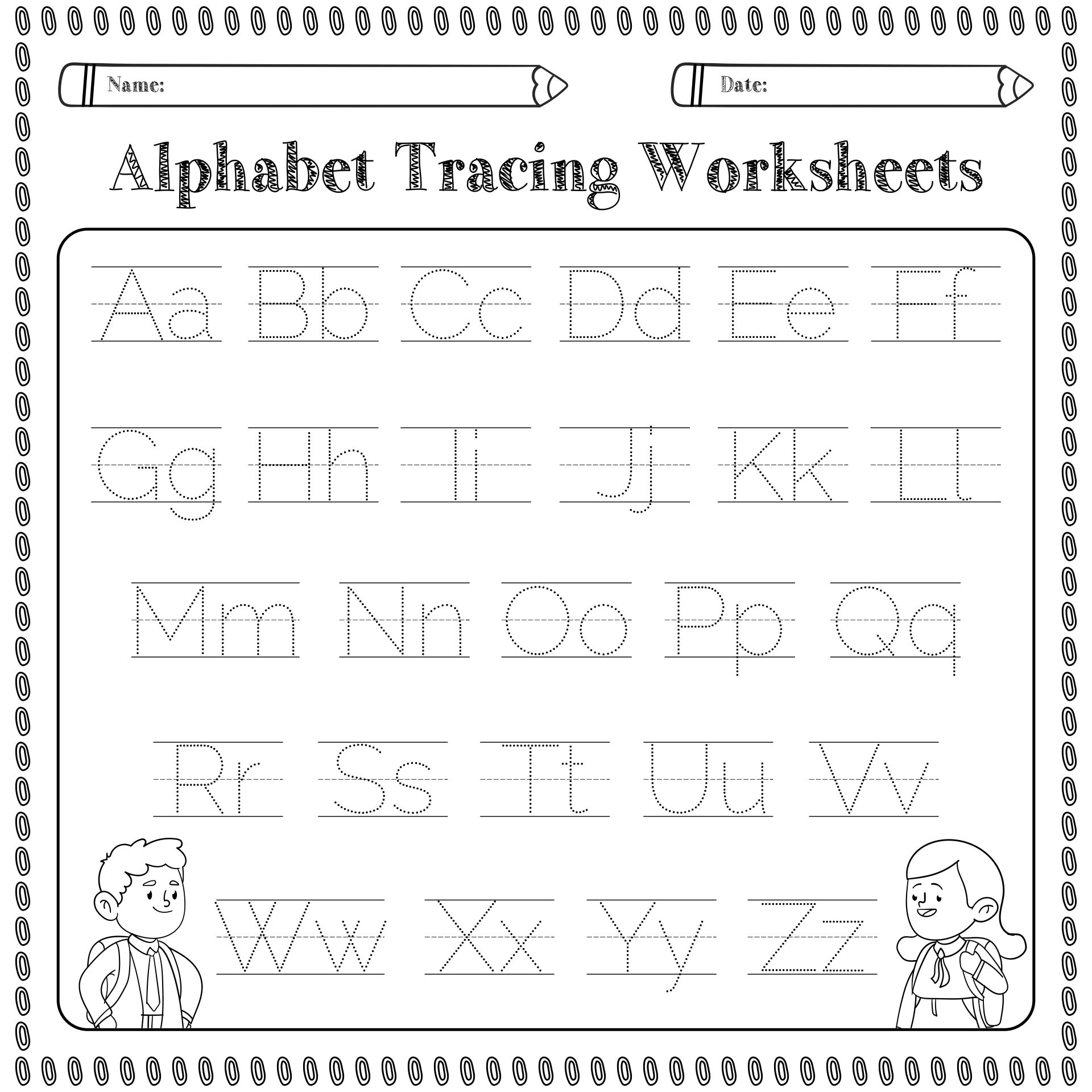 Printable Alphabet Worksheets