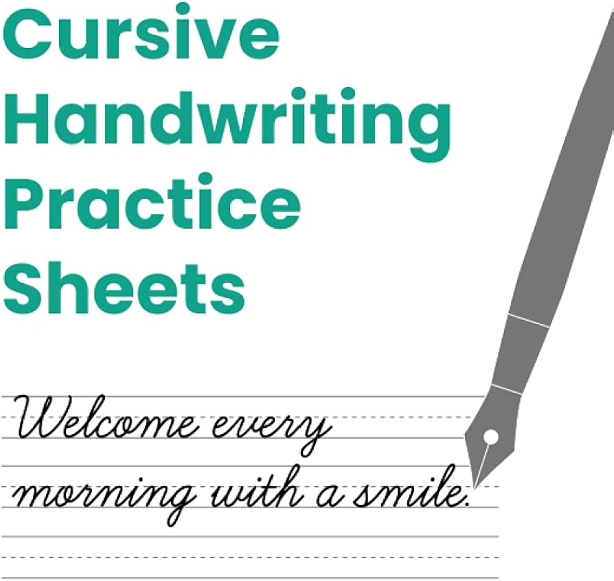 Cursive Practice Printable Worksheets