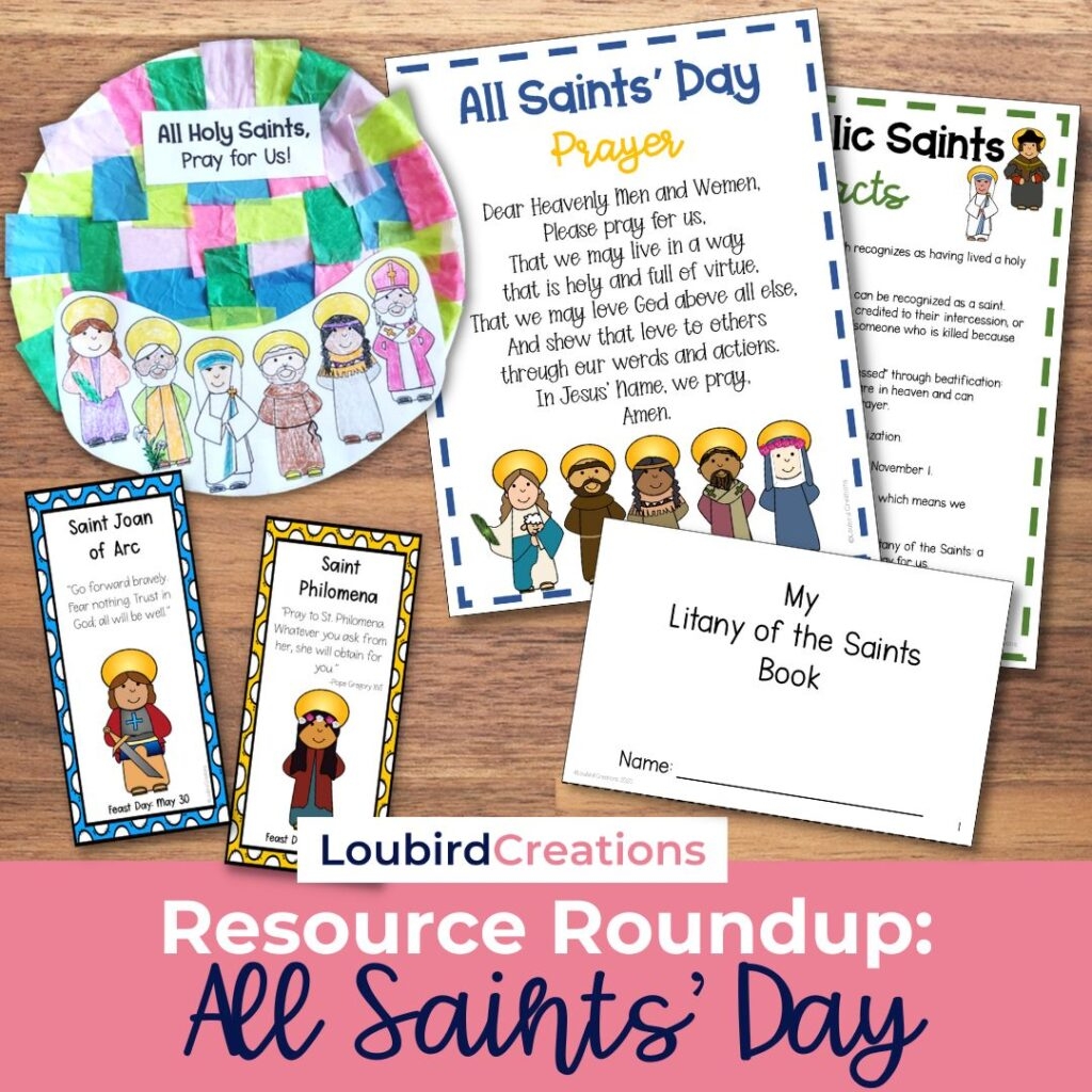 Free Printable All Saints Day Worksheets Free Printable All Saints Day Worksheets