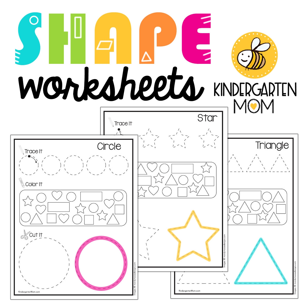 Free Printable Shapes Worksheets Free Printable Shapes Worksheets