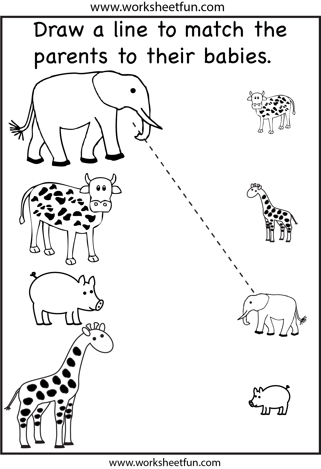 Free Printable Worksheet Preschool
