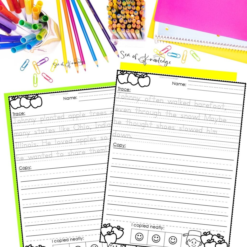 10 Non Boring Handwriting Sheets For Kids Positive Affirmations Children Sea Of Knowledge