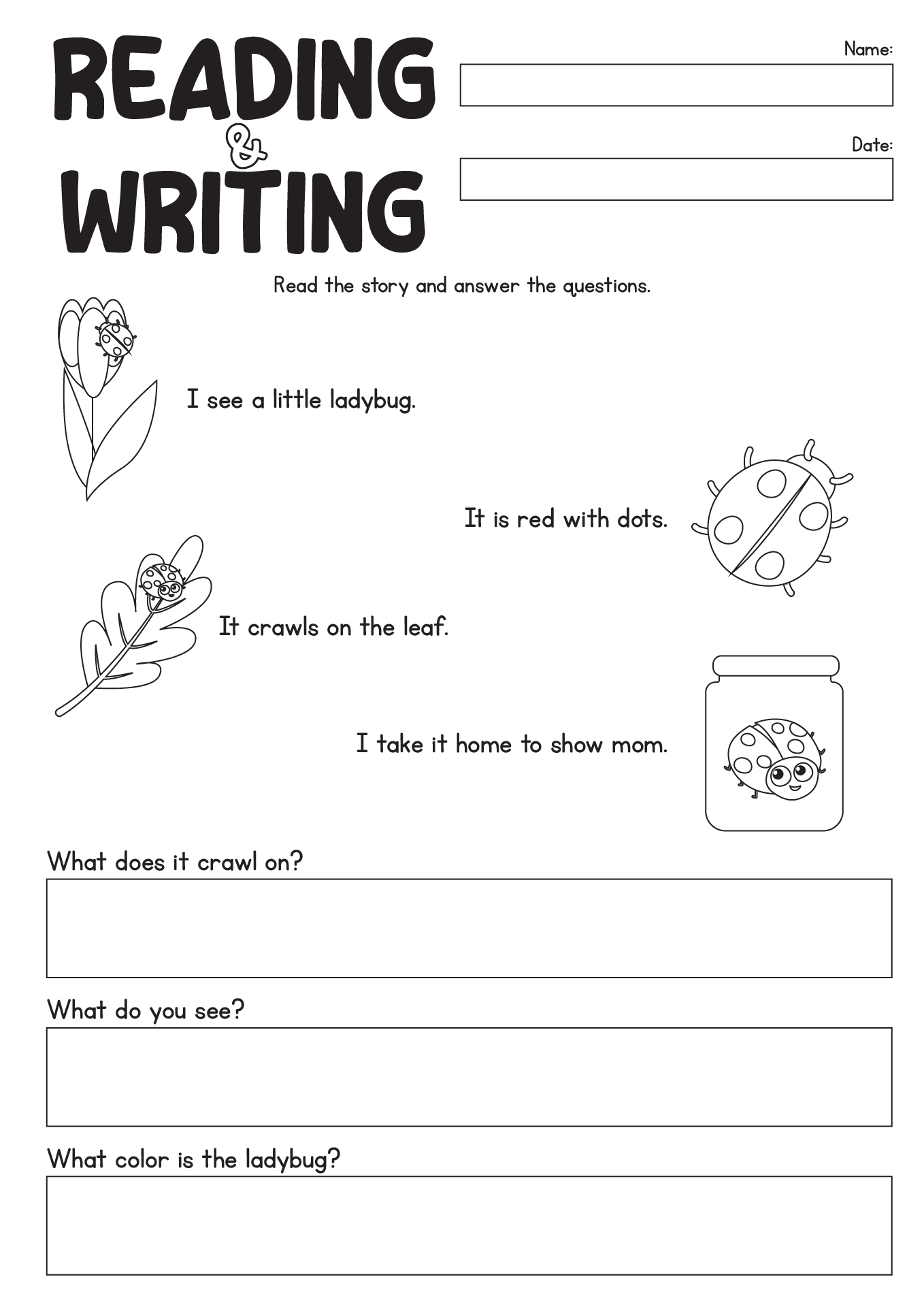 15 Kindergarten Language Arts Worksheets Free PDF At Worksheeto