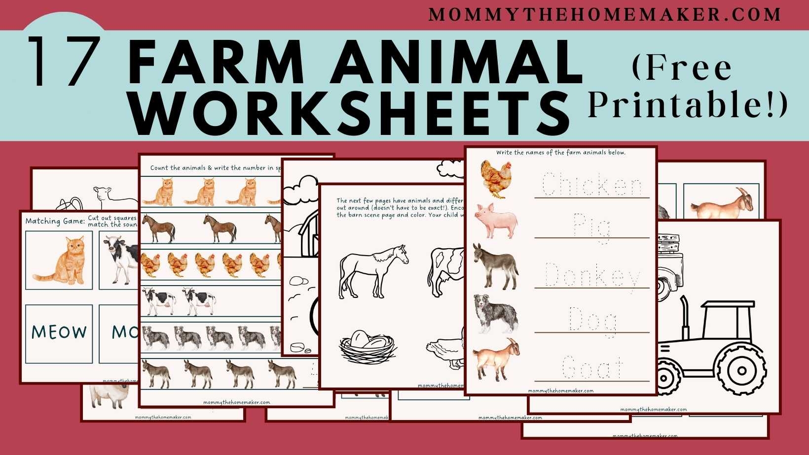 Preschool Printable Worksheets Free