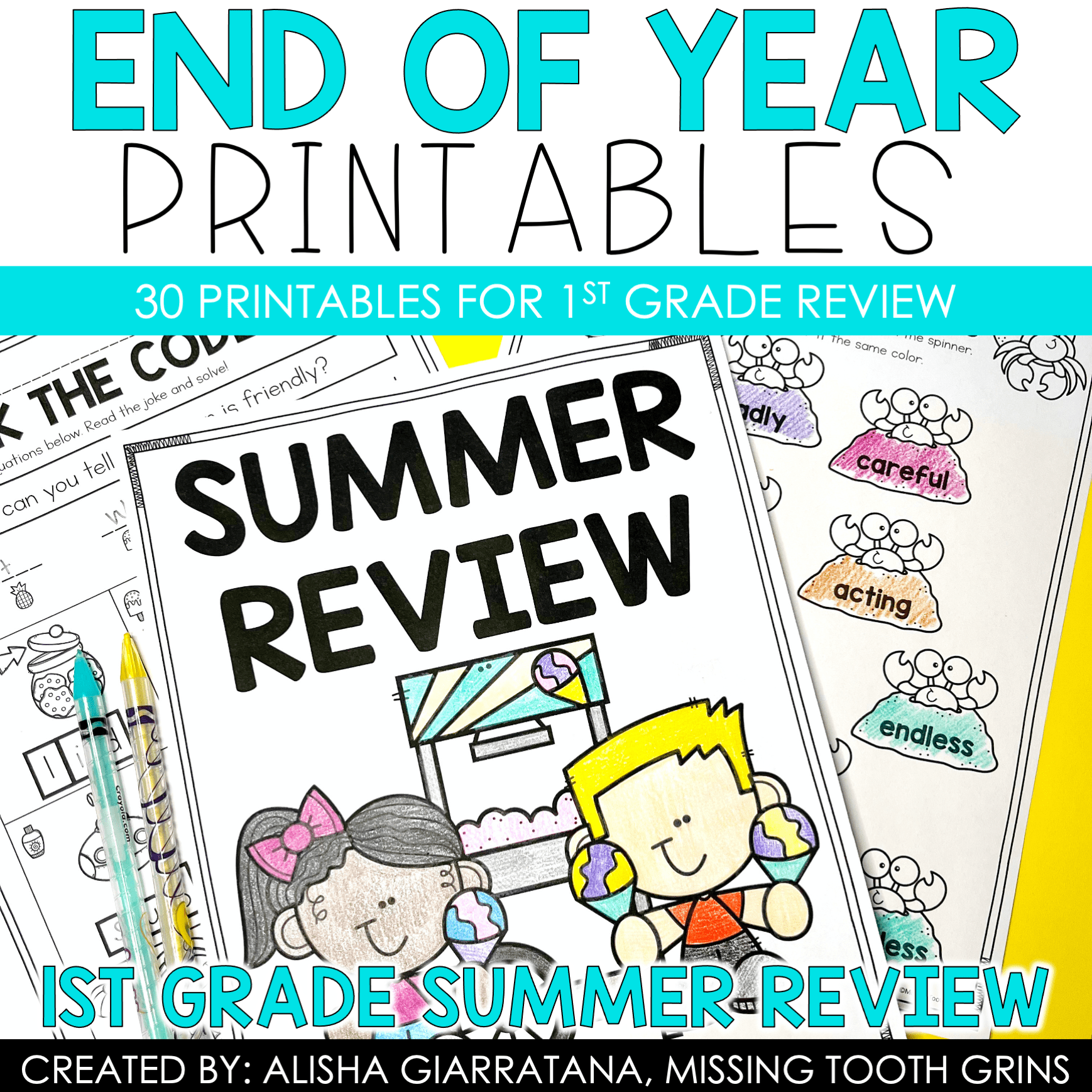 First Grade Printable Worksheets