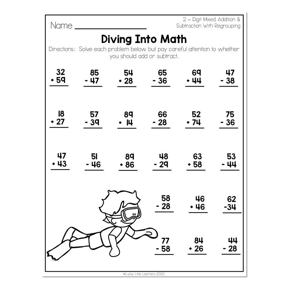 Free Printable 2nd Grade Math Worksheets Free Printable 2nd Grade Math Worksheets