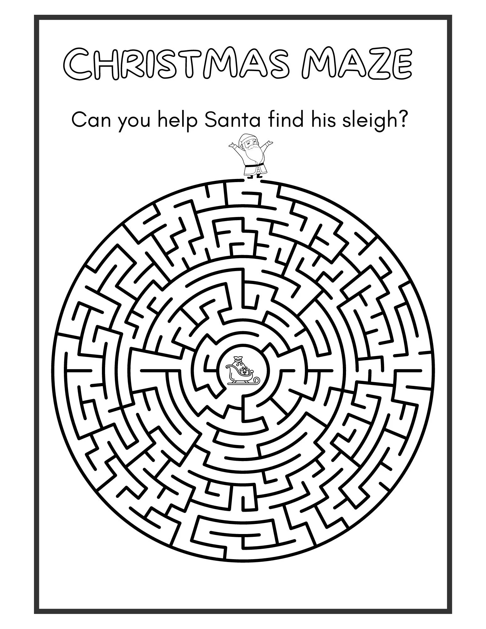 40 Free Christmas Printables U0026 Activity Sheets For Kids 
