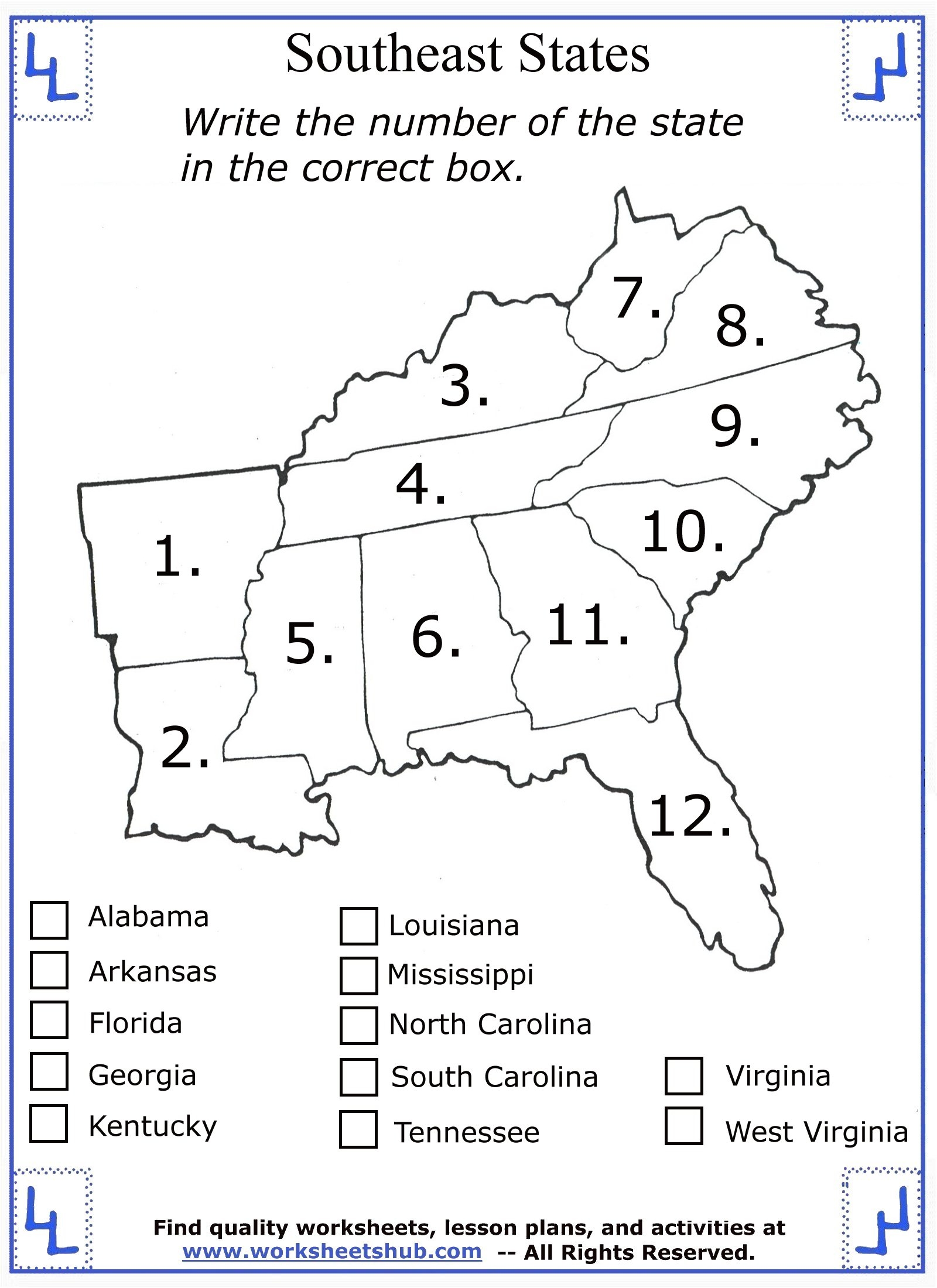 Free Printable 2nd Grade Social Studies Worksheets