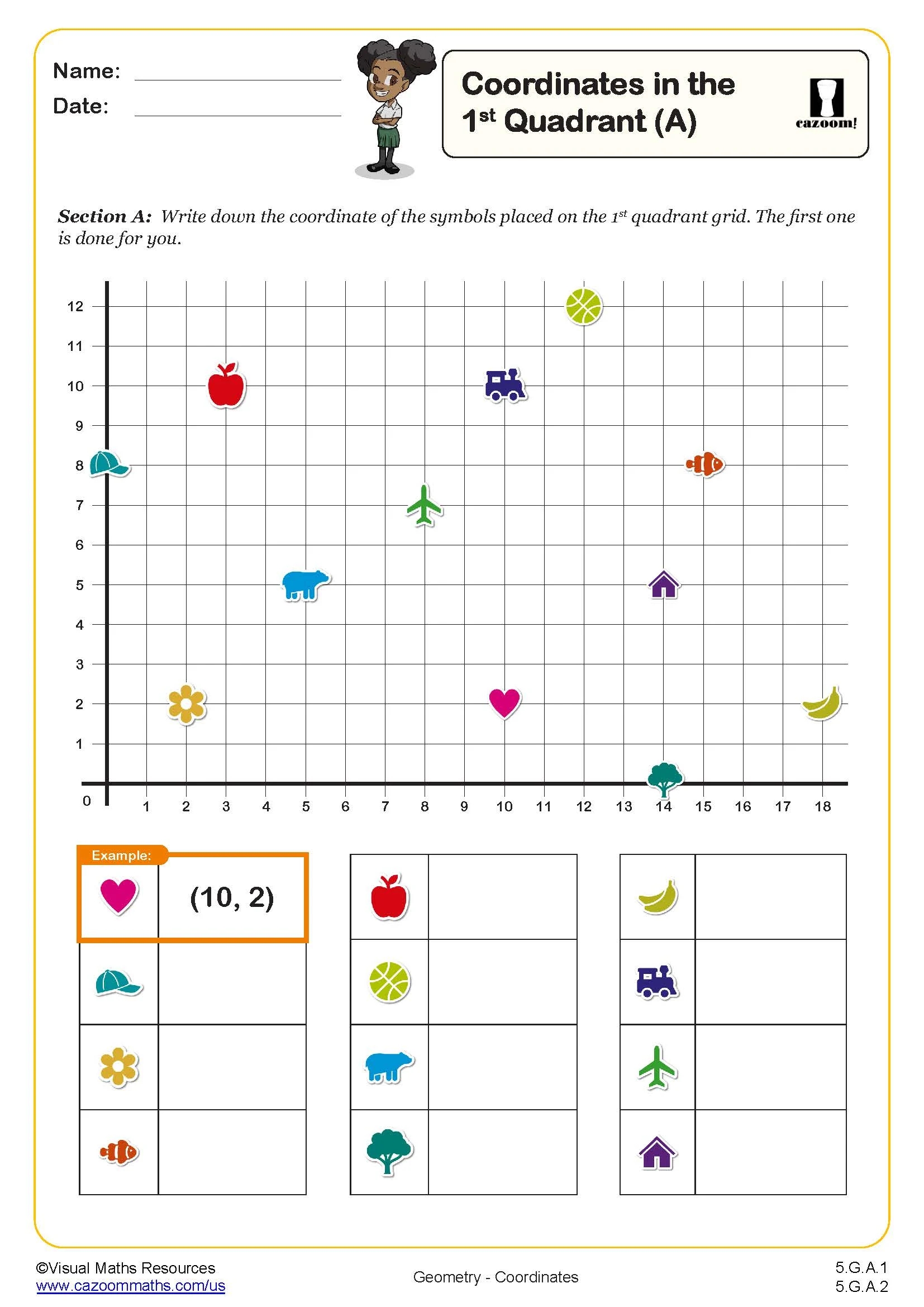 Free Printable Mathematics Worksheets
