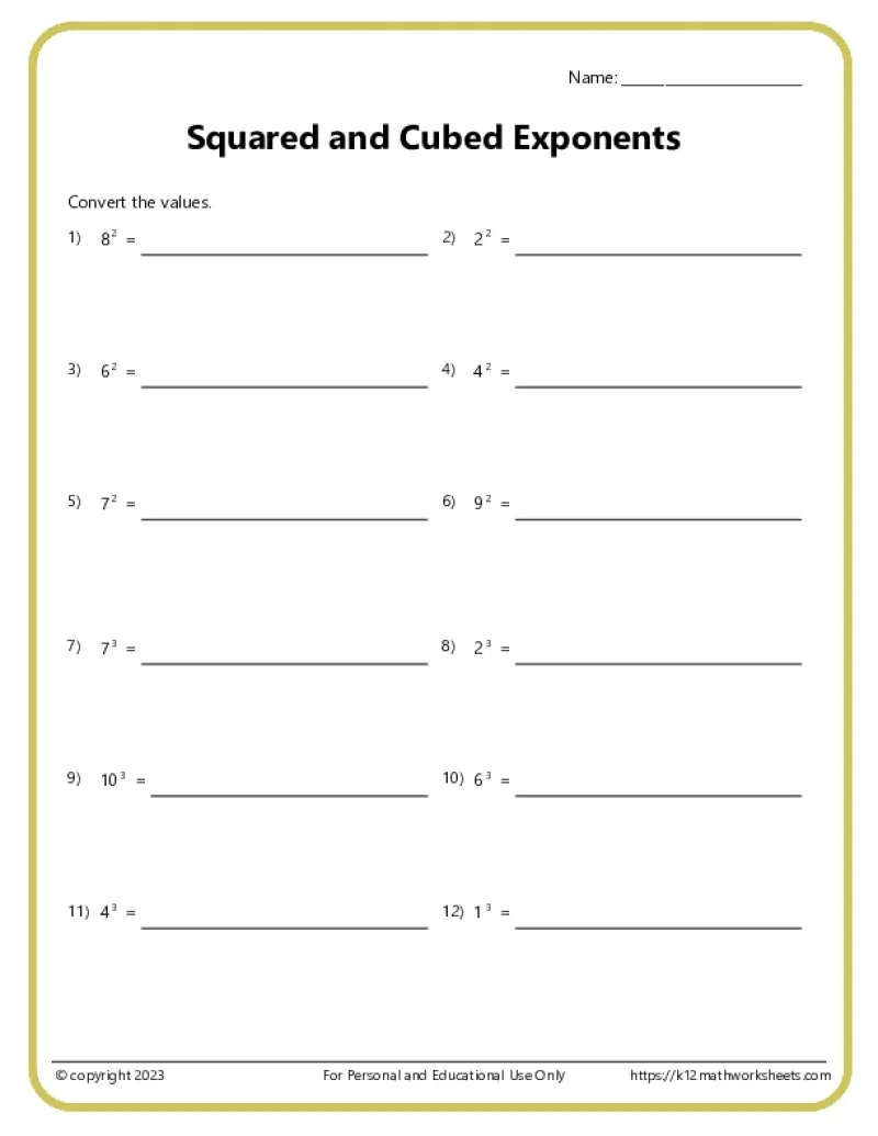 6th Grade Algebra Worksheets 6th Grade Algebra Worksheets