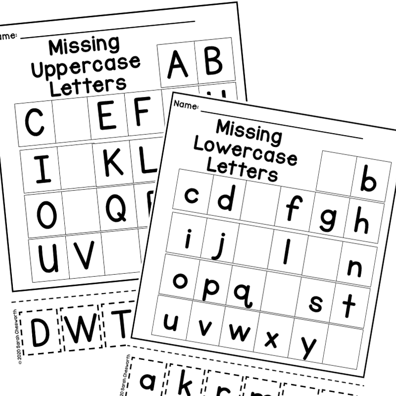 Pre Kindergarten Printable Worksheets