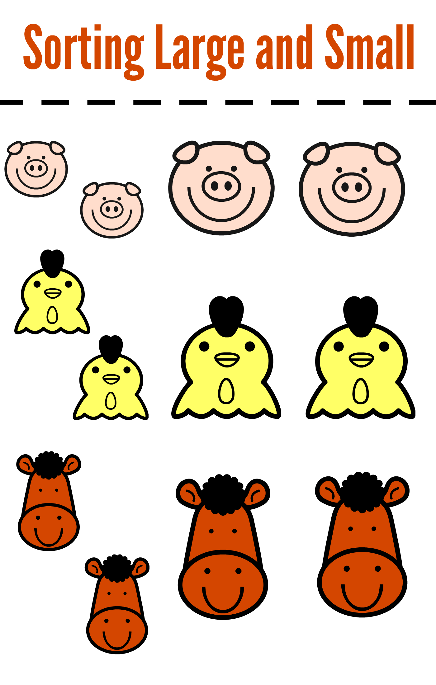 Printable Worksheets For 3 Year Olds