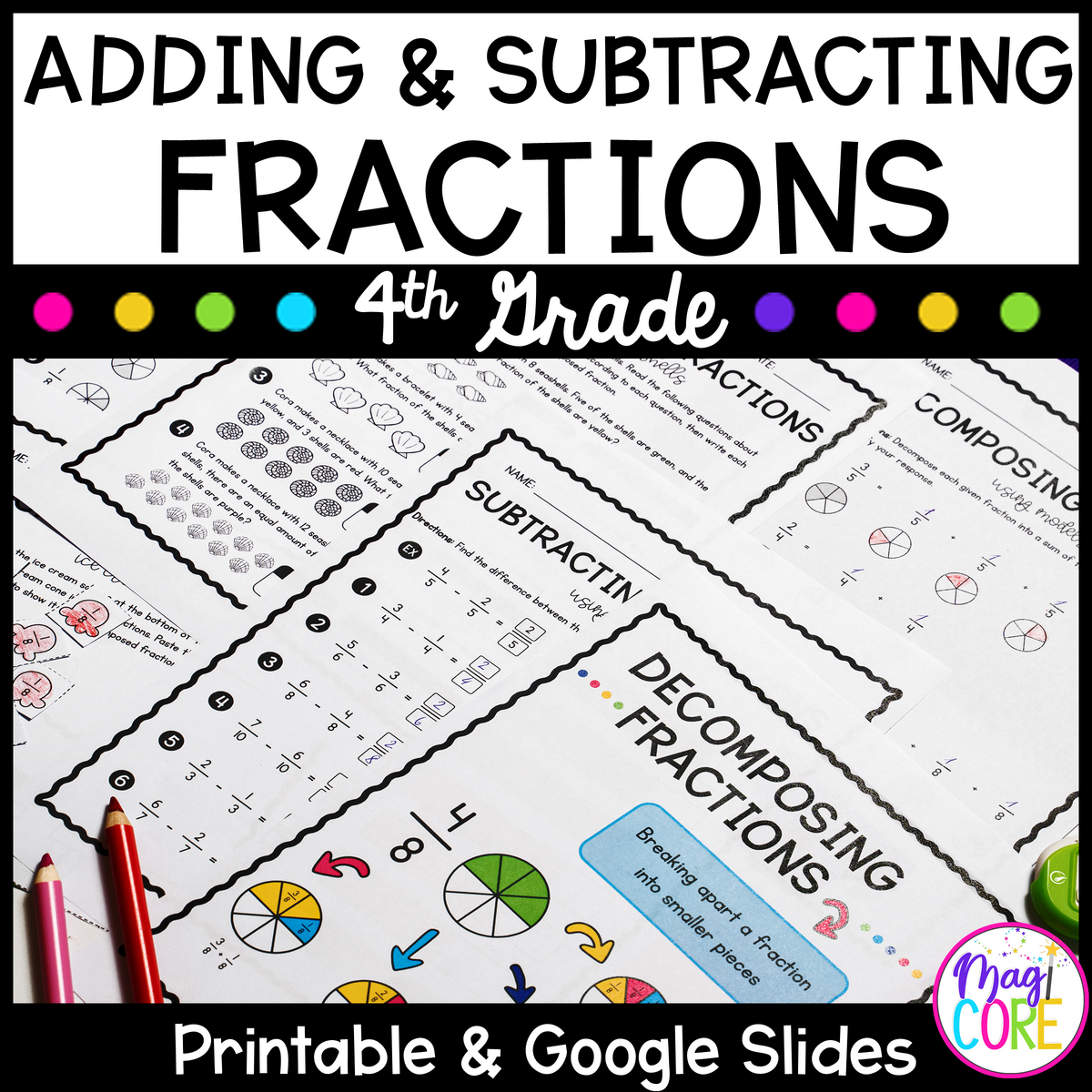 Free Printable 4th Grade Math Worksheets