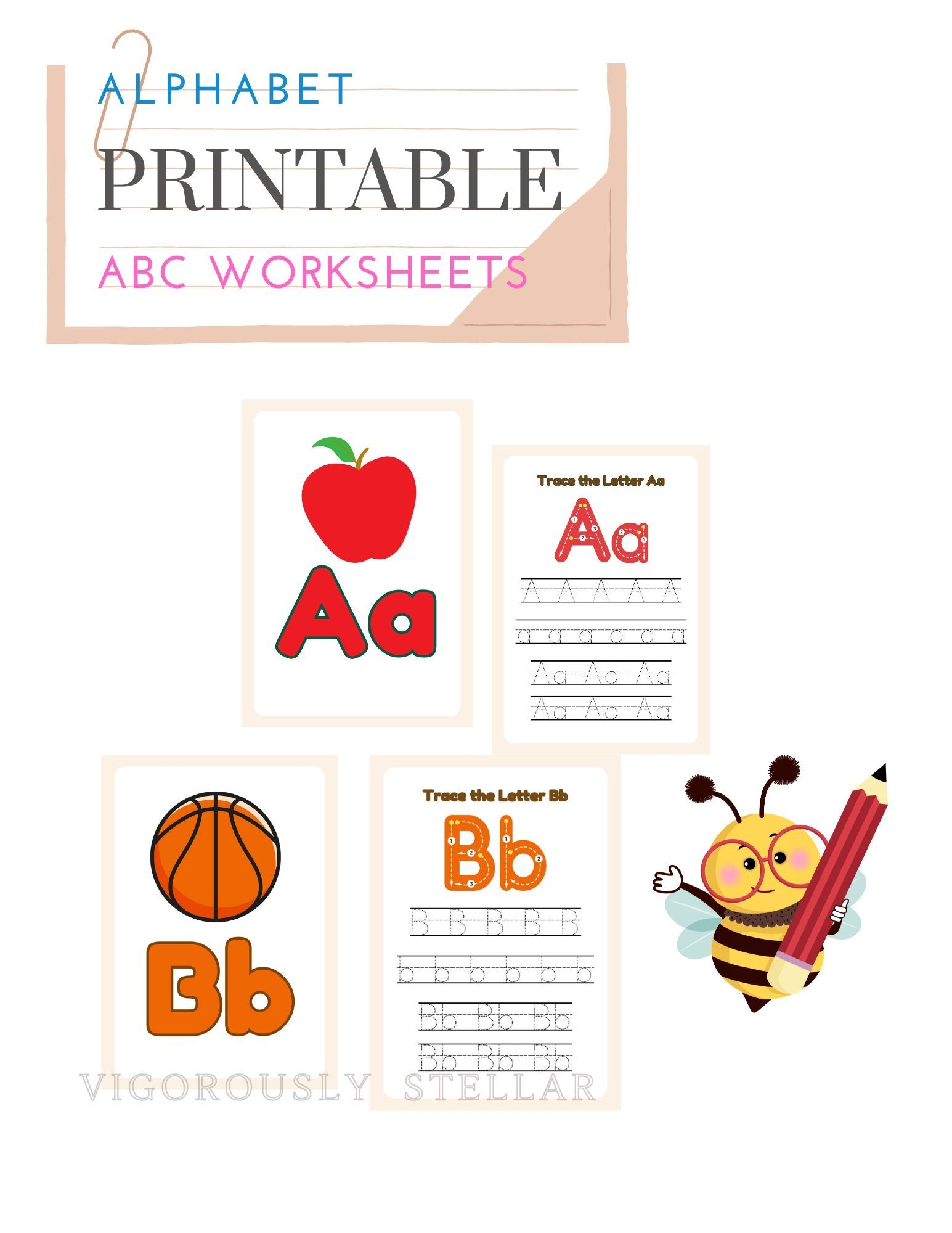 Alphabet Tracing Worksheets Printable My First ABC Tracing Pad Alphabet By Ebvardeleon06 Raket PH