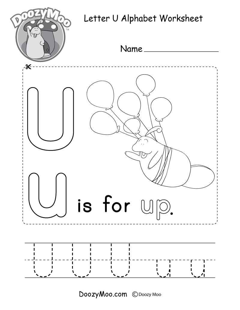 Printable Letter A Worksheets