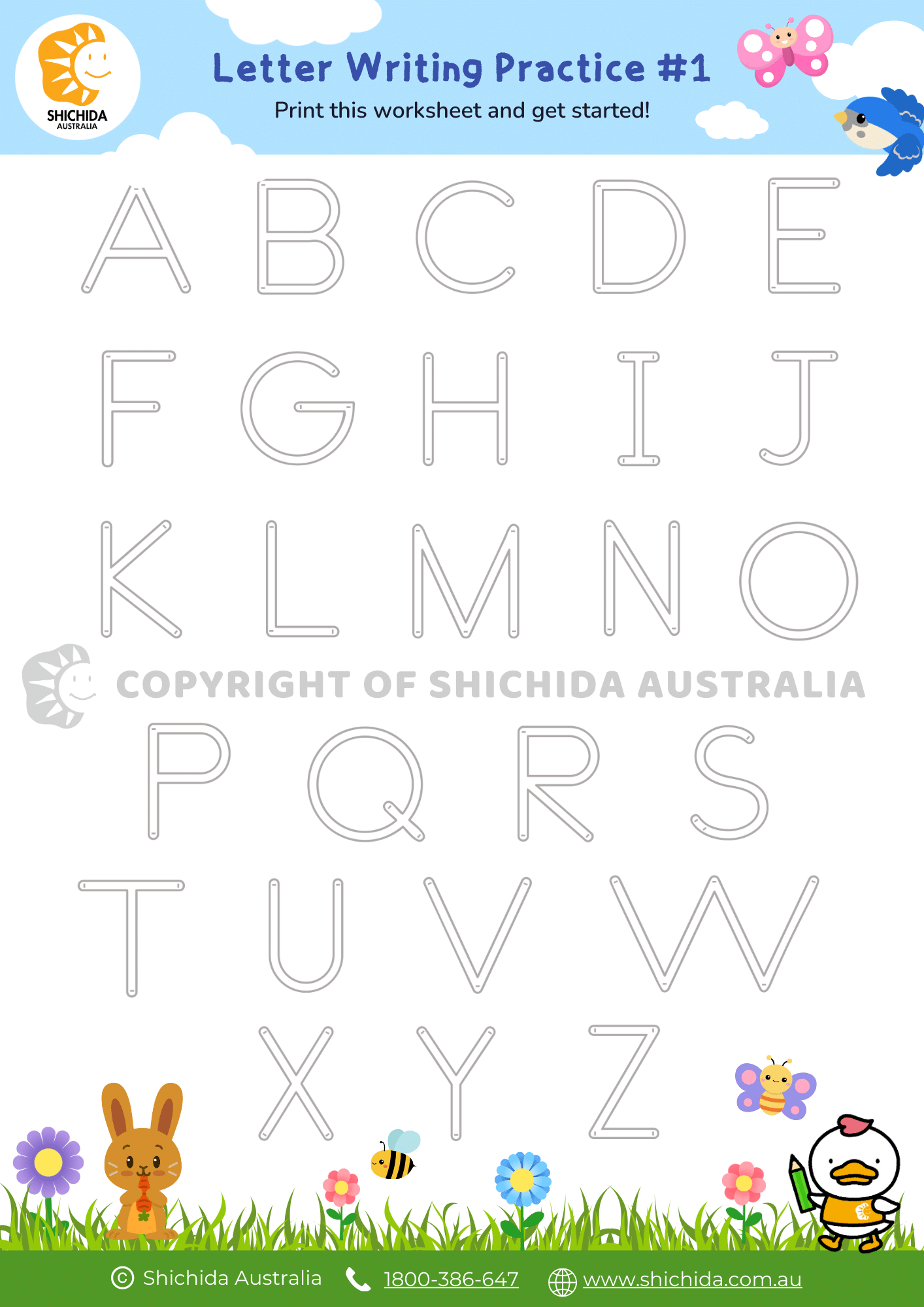 Free Printable Alphabet Worksheets For Kindergarten Free Printable Alphabet Worksheets For Kindergarten