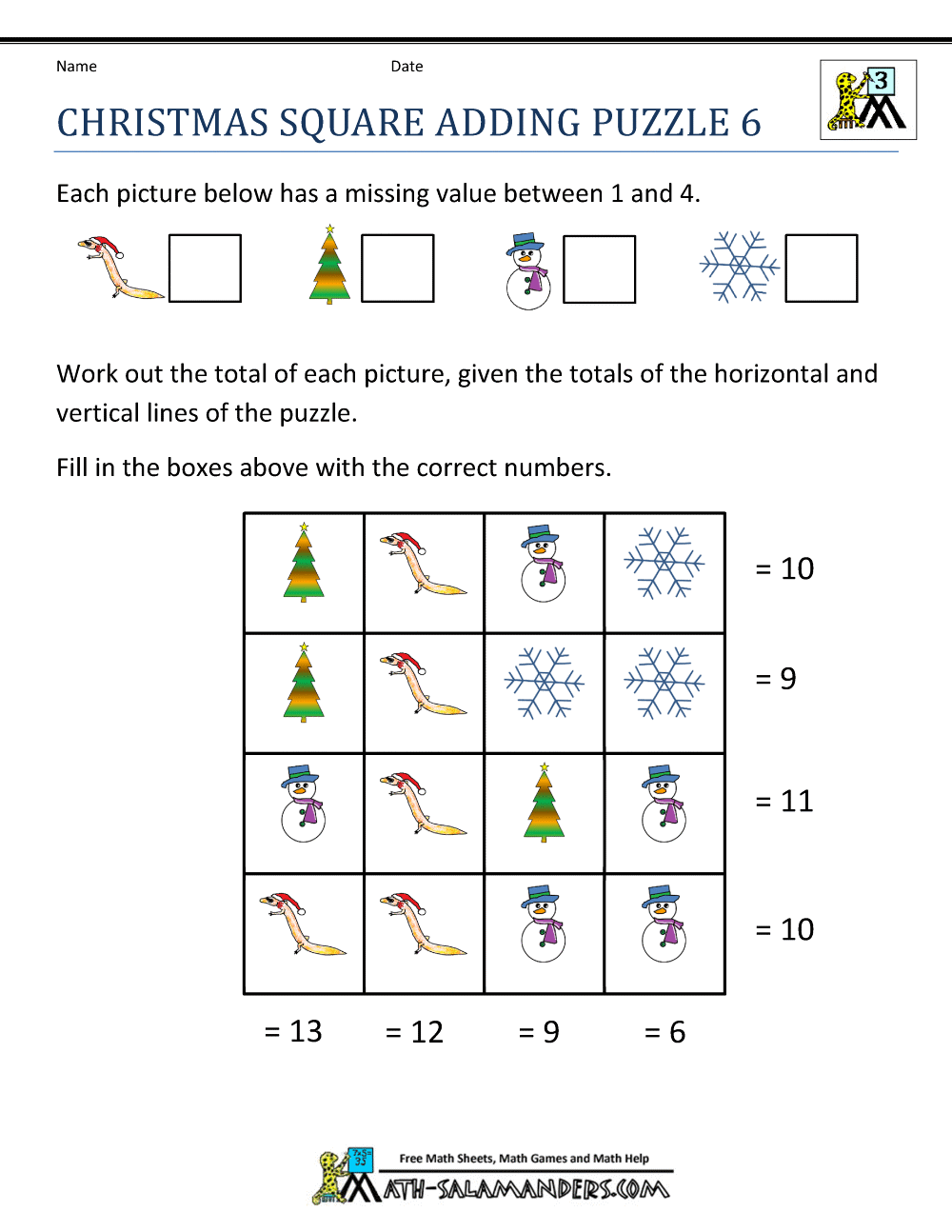 Free Printable 9 Years Old Maths Worksheet Free Printable 9 Years Old Maths Worksheet