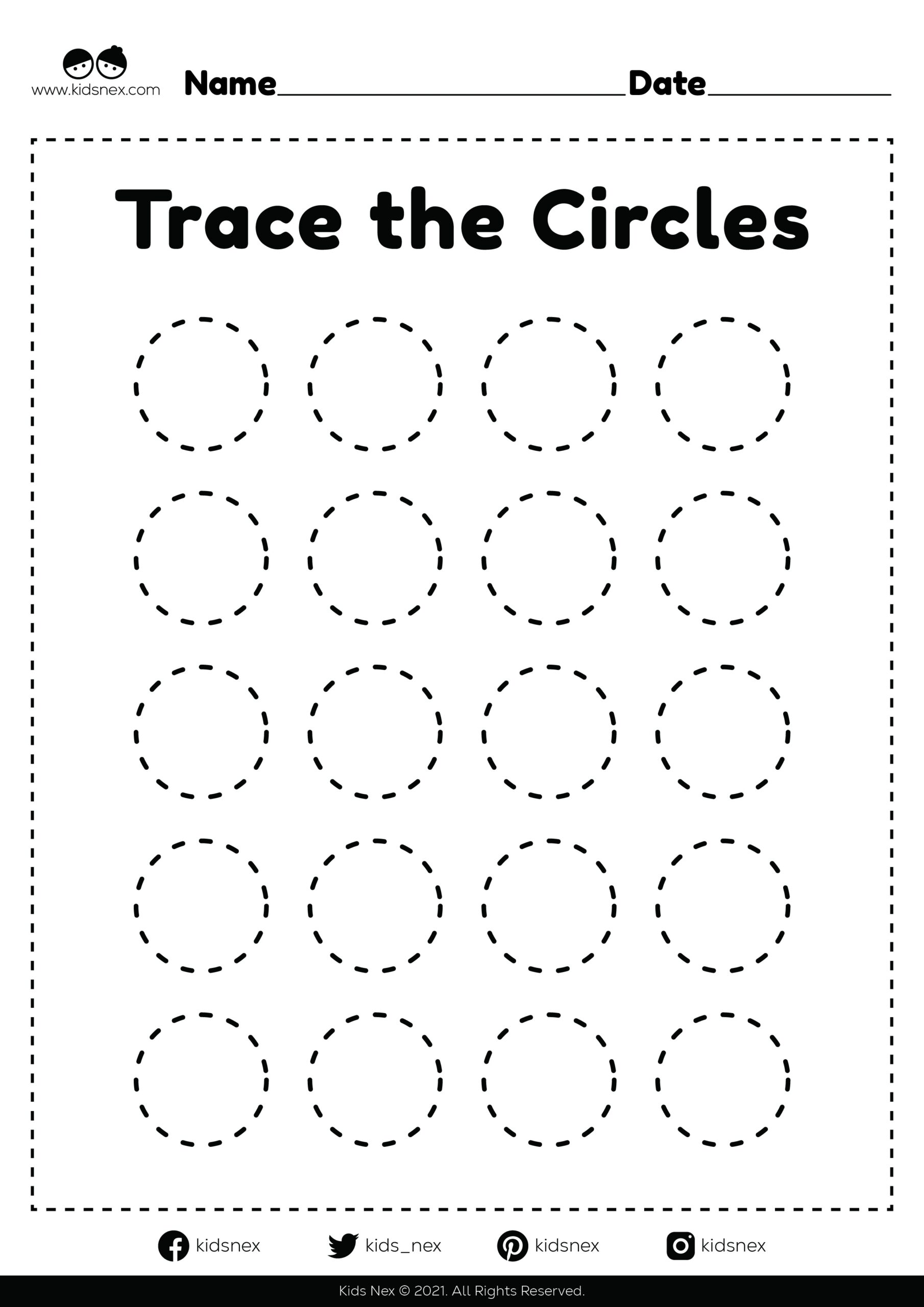 Free Printable Worksheets For Kindergarten Shapes