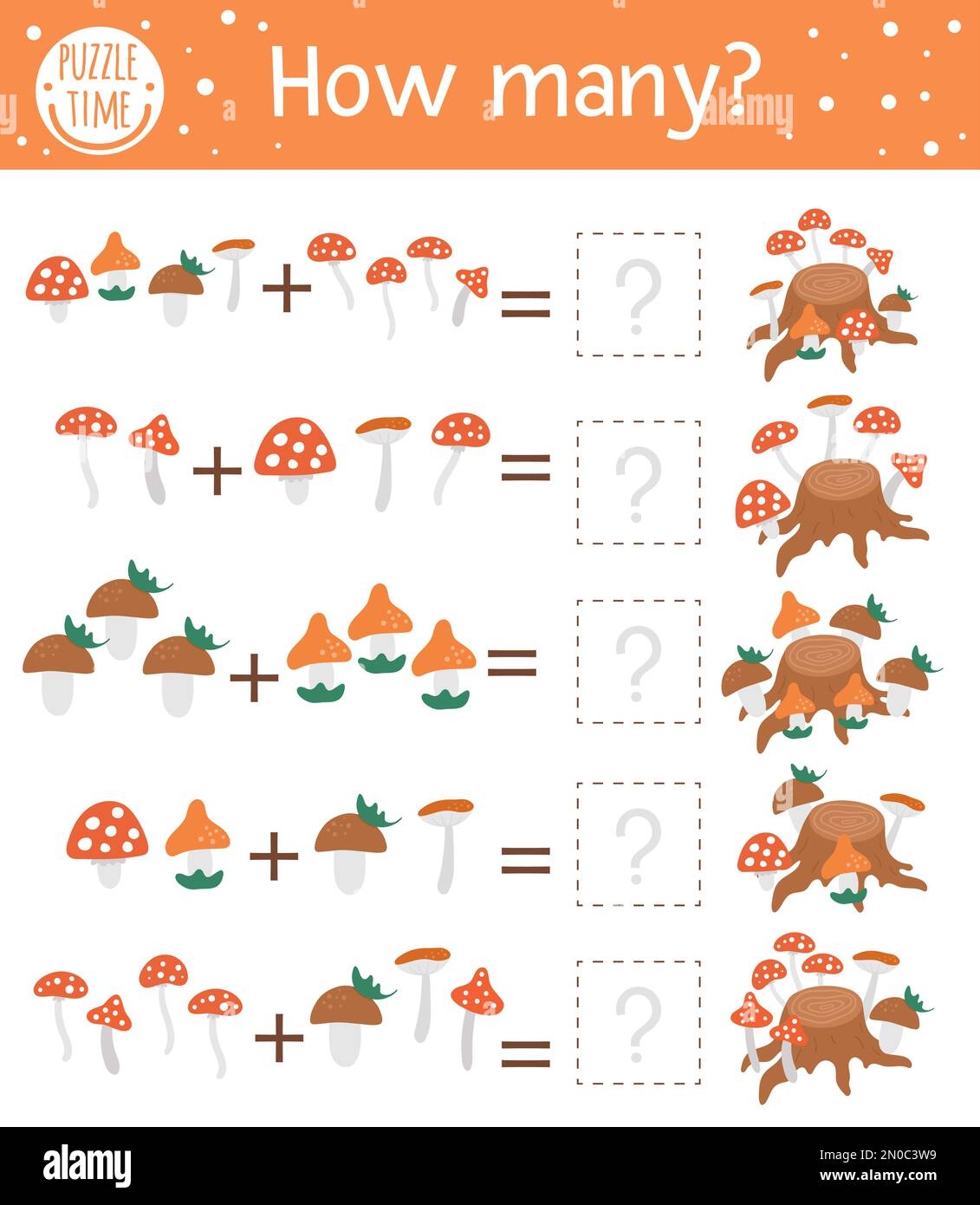 Printable Children's Math Worksheets