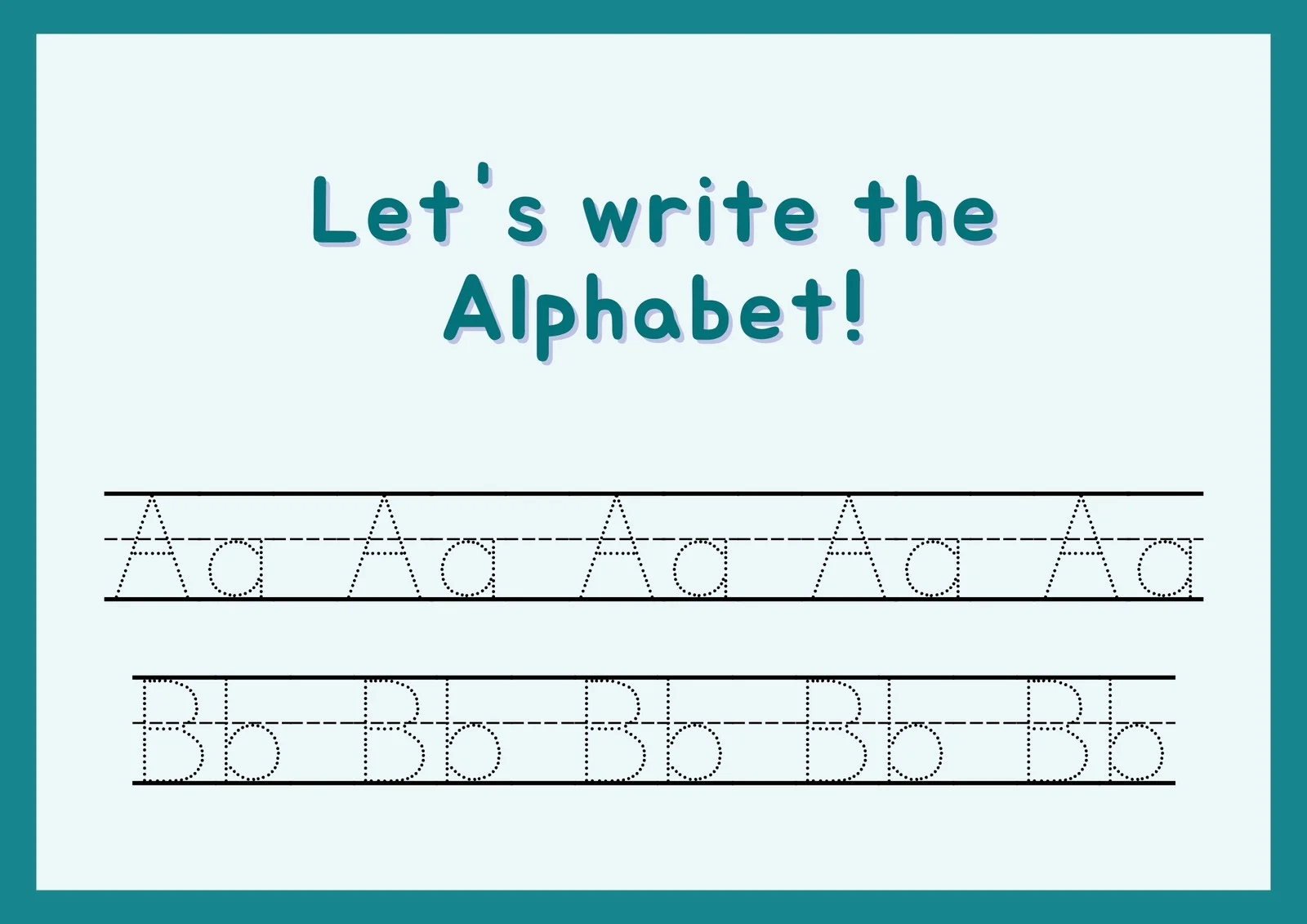 Customize 1 058 Alphabet Worksheet Templates Online Canva