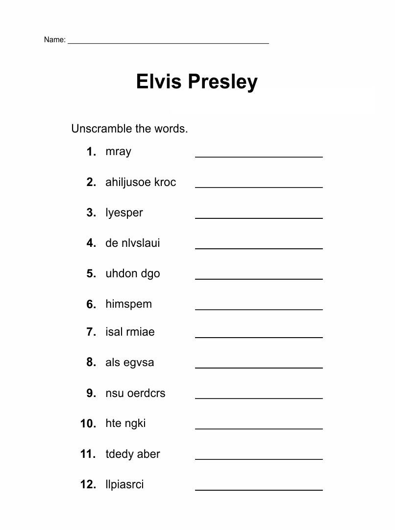 Dementia Activities 10 Free PDF Printables Printablee Worksheets Library
