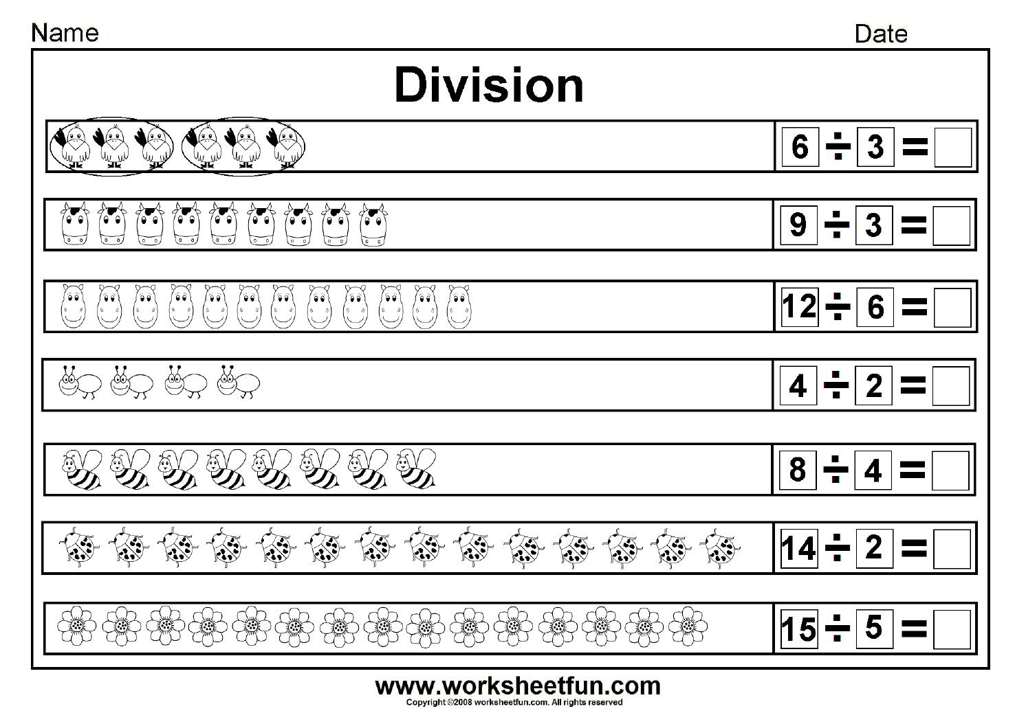 Division Worksheets 2 Worksheets FREE Printable Worksheets Worksheets Library