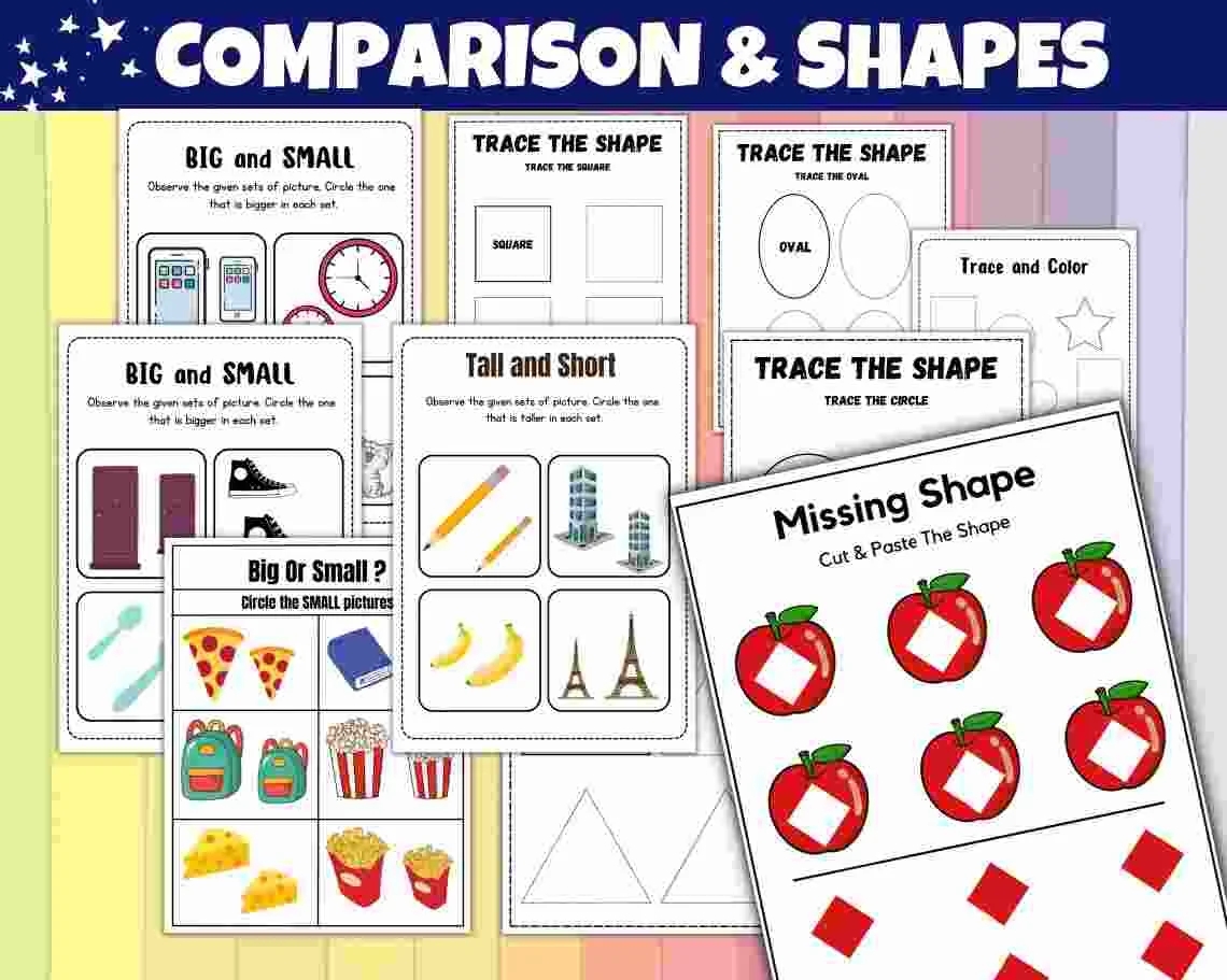 Download 6000 Worksheets For Kids Printable Worksheets For Kids Pdf Preschool Learning Bundle Modiv s Education