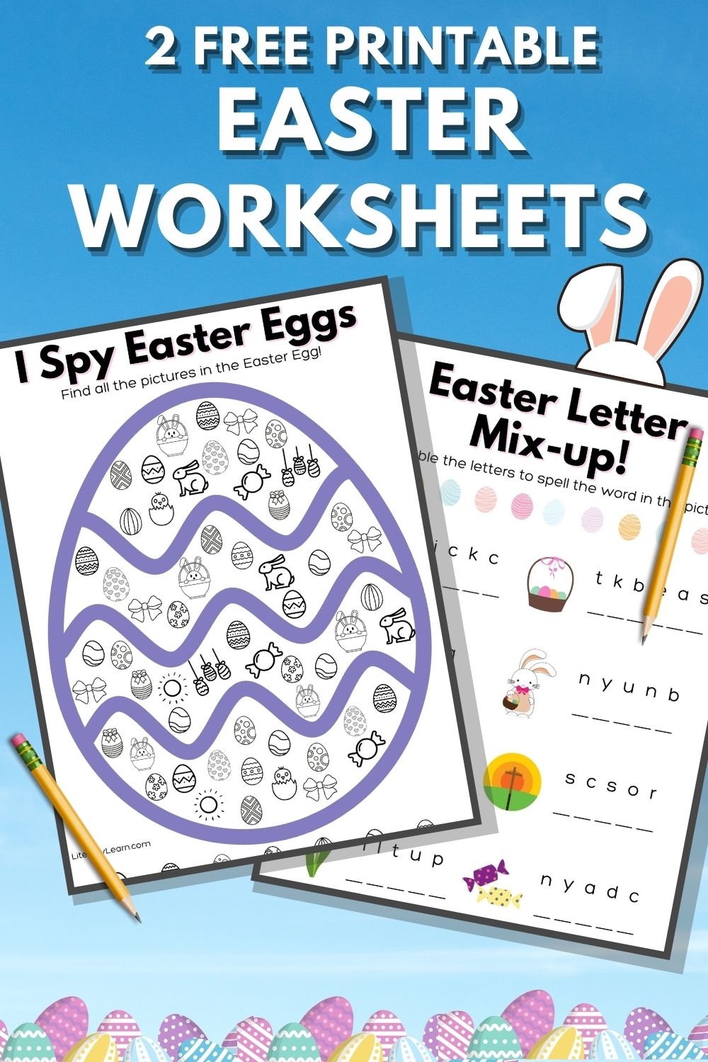 Easter Kids Activity Worksheets Literacy Learn
