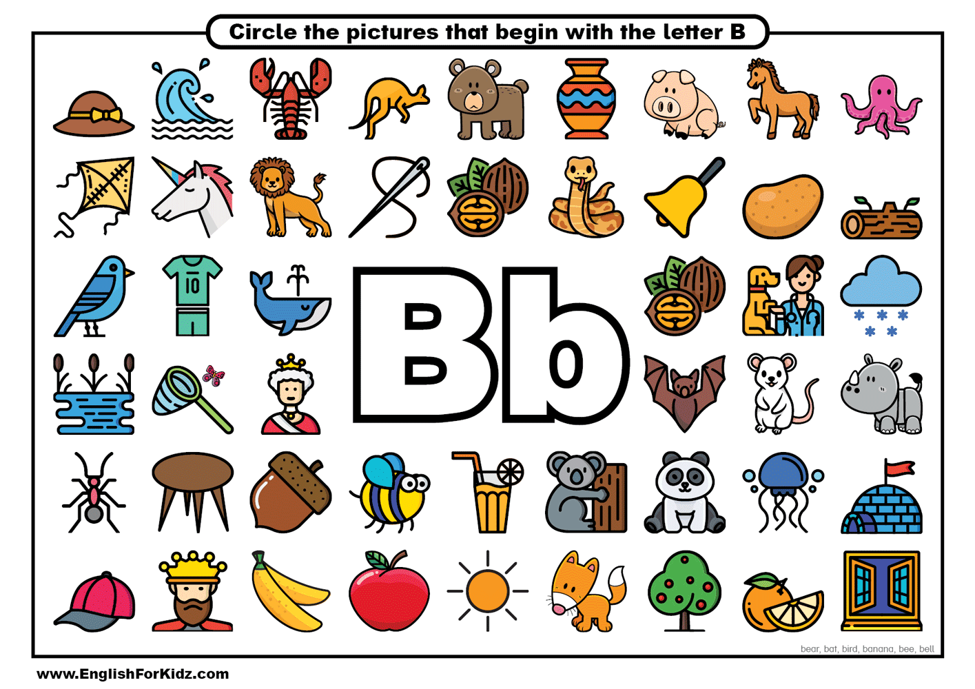 English For Kids Step By Step Alphabet Learning Worksheets Free PDF 