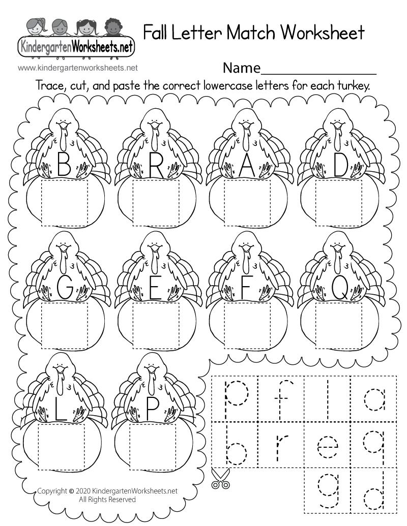 Fall Letter Match Worksheet Free Printable Digital U0026 PDF Fall Letter Match Worksheet Free Printable Digital U0026 PDF