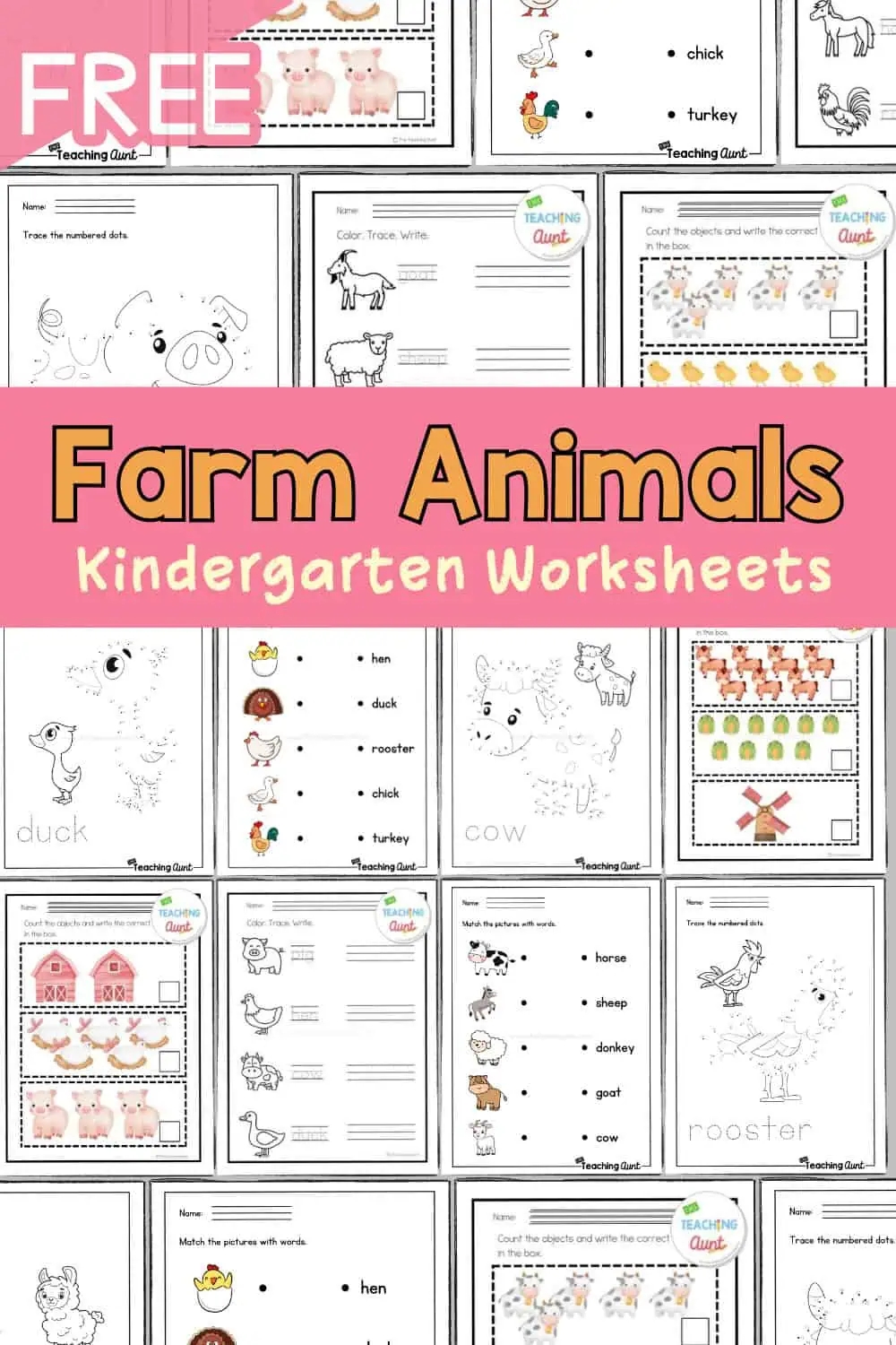 Printable Learning Worksheets For Kindergarten