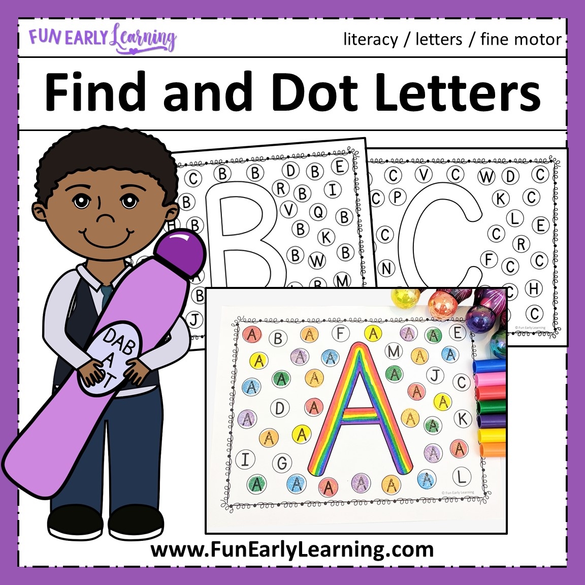 Letter Recognition Free Printable Worksheets