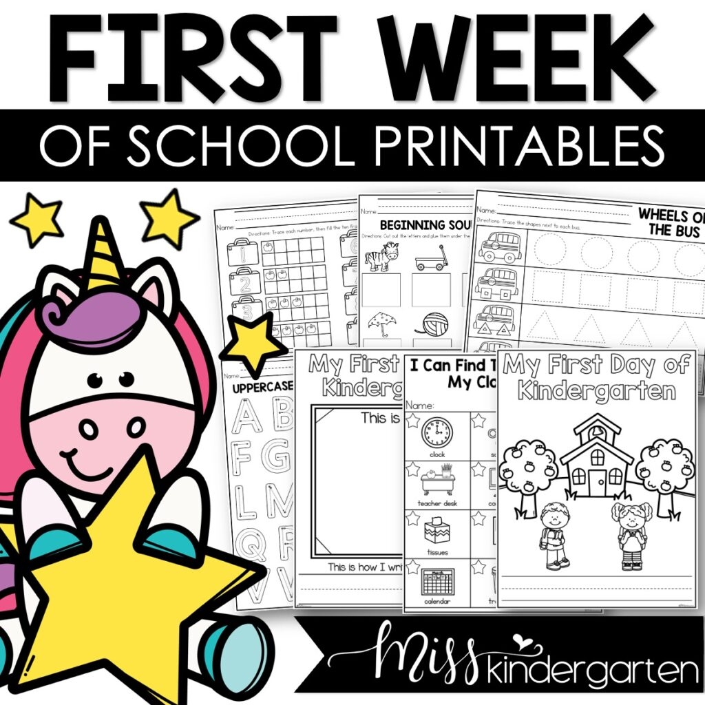 Free Printable School Worksheets