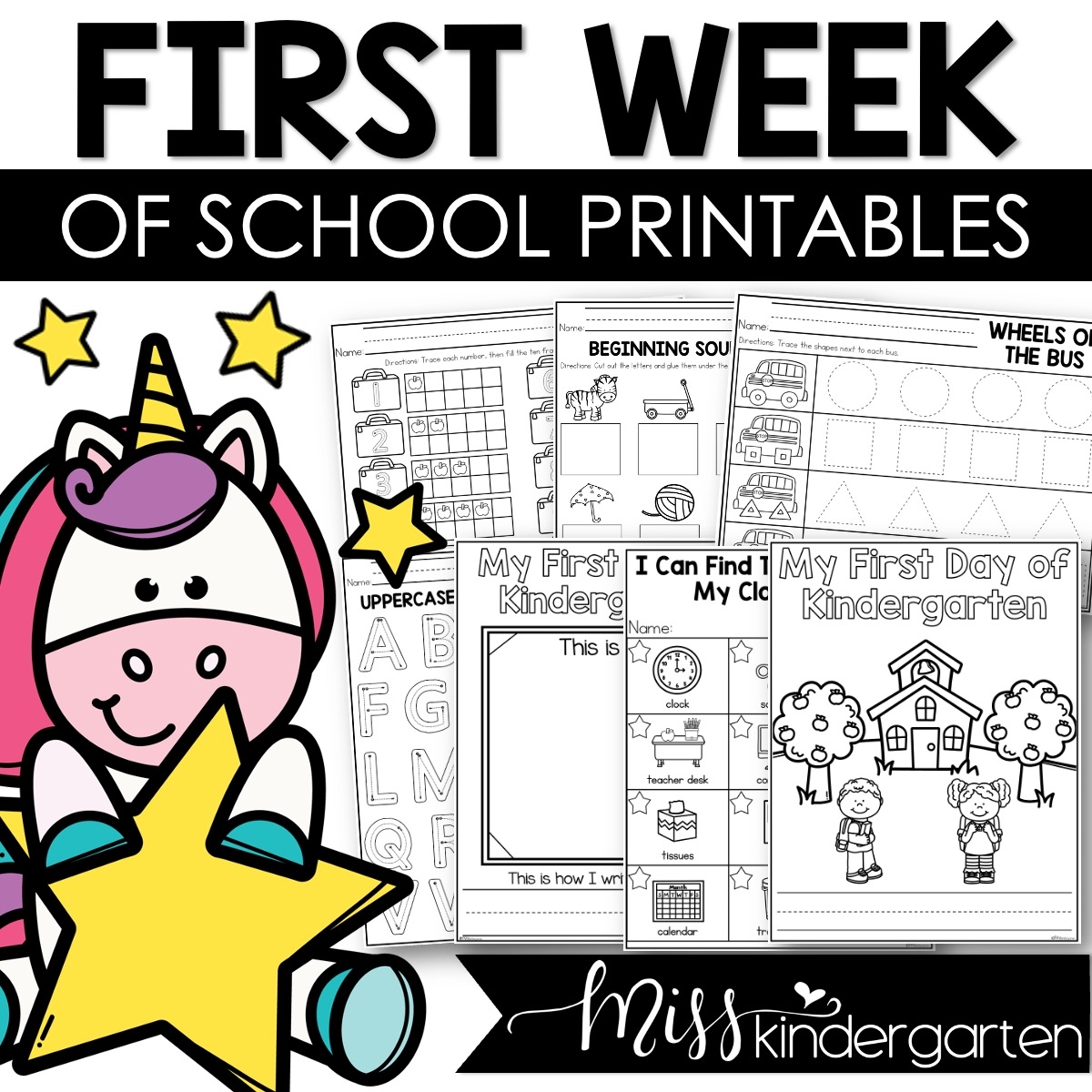 Printable Math Kindergarten Worksheets
