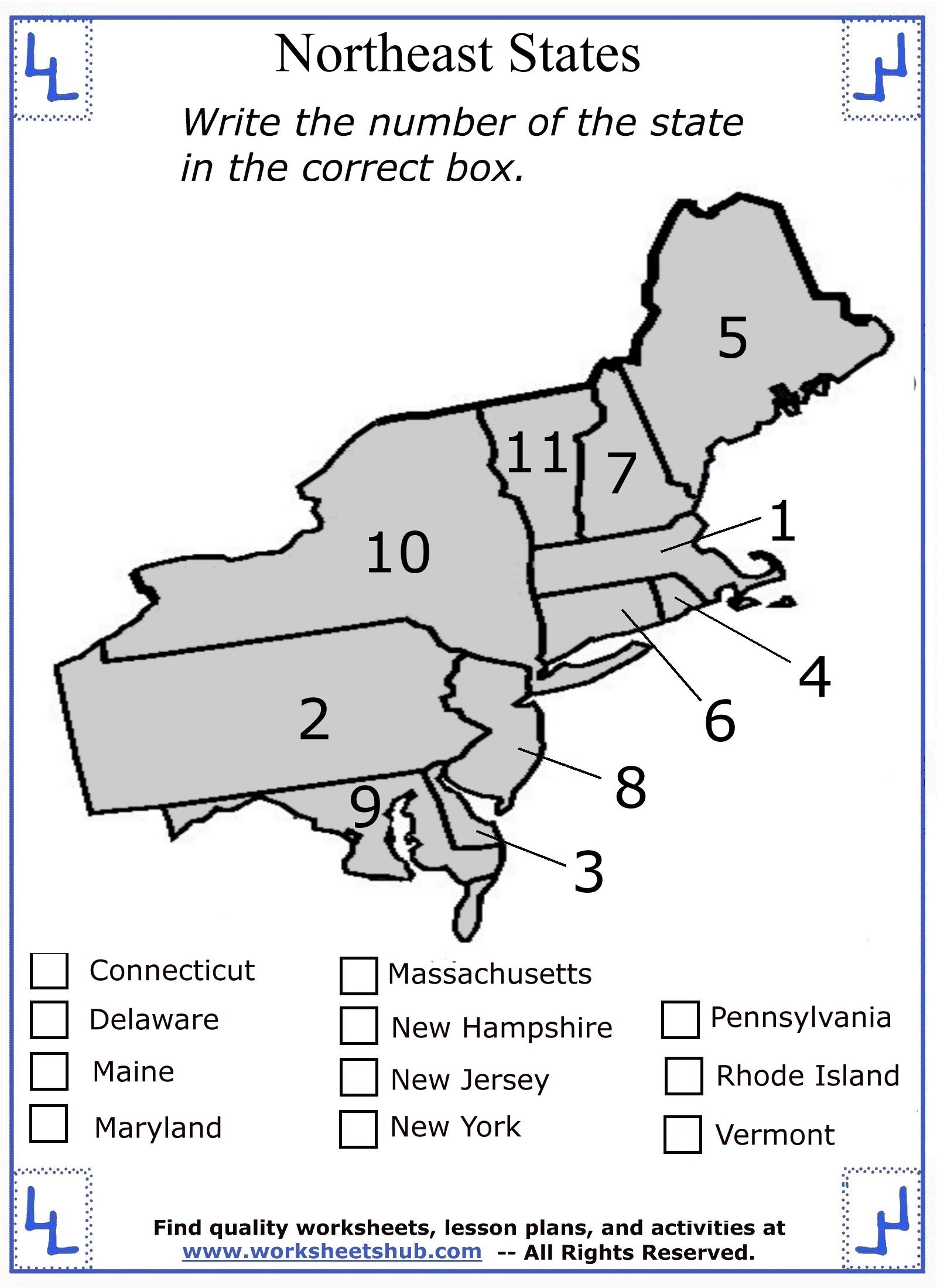 Free Printable Social Studies Worksheets