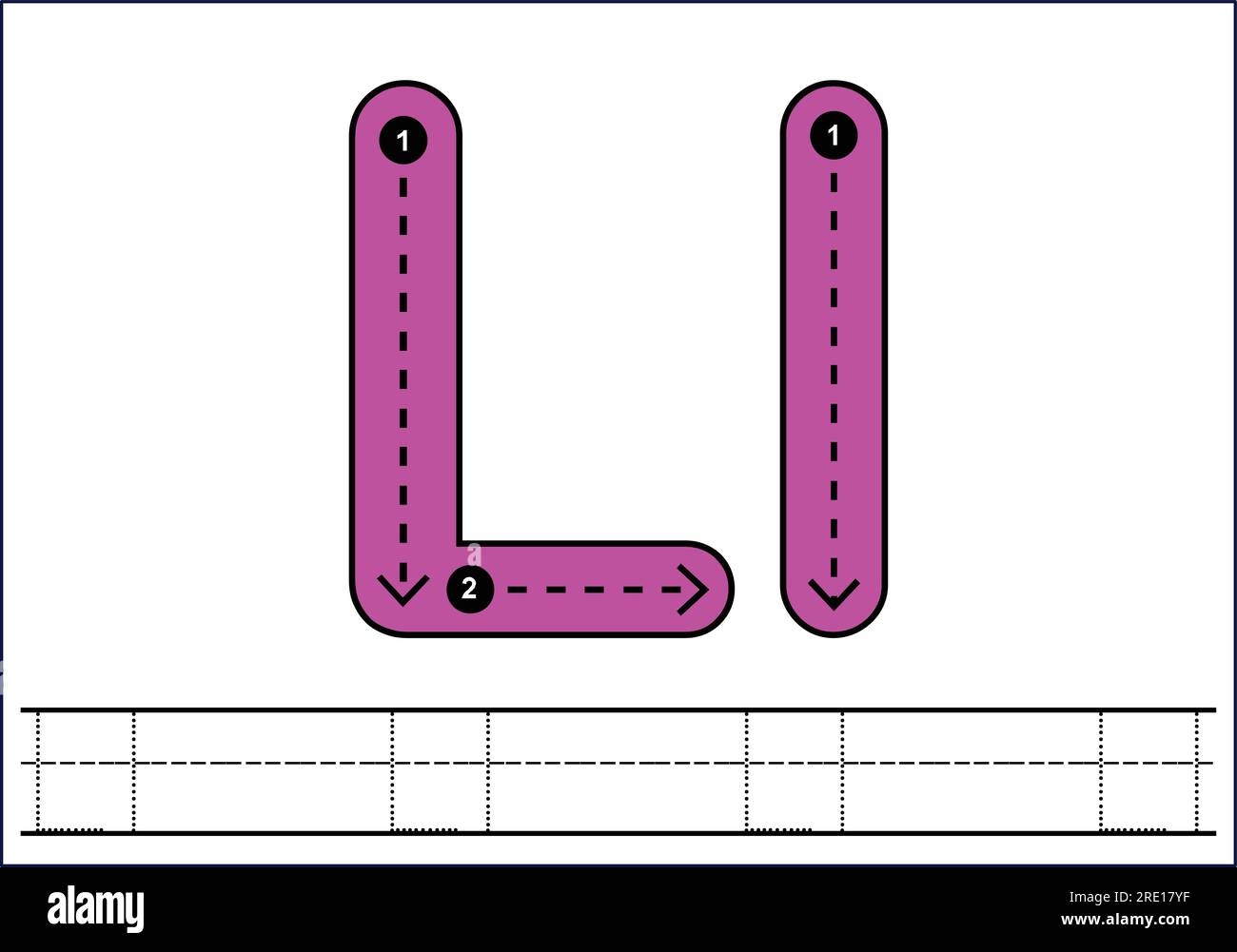 Handwriting Free Printable Preschool Worksheets Tracing Letters