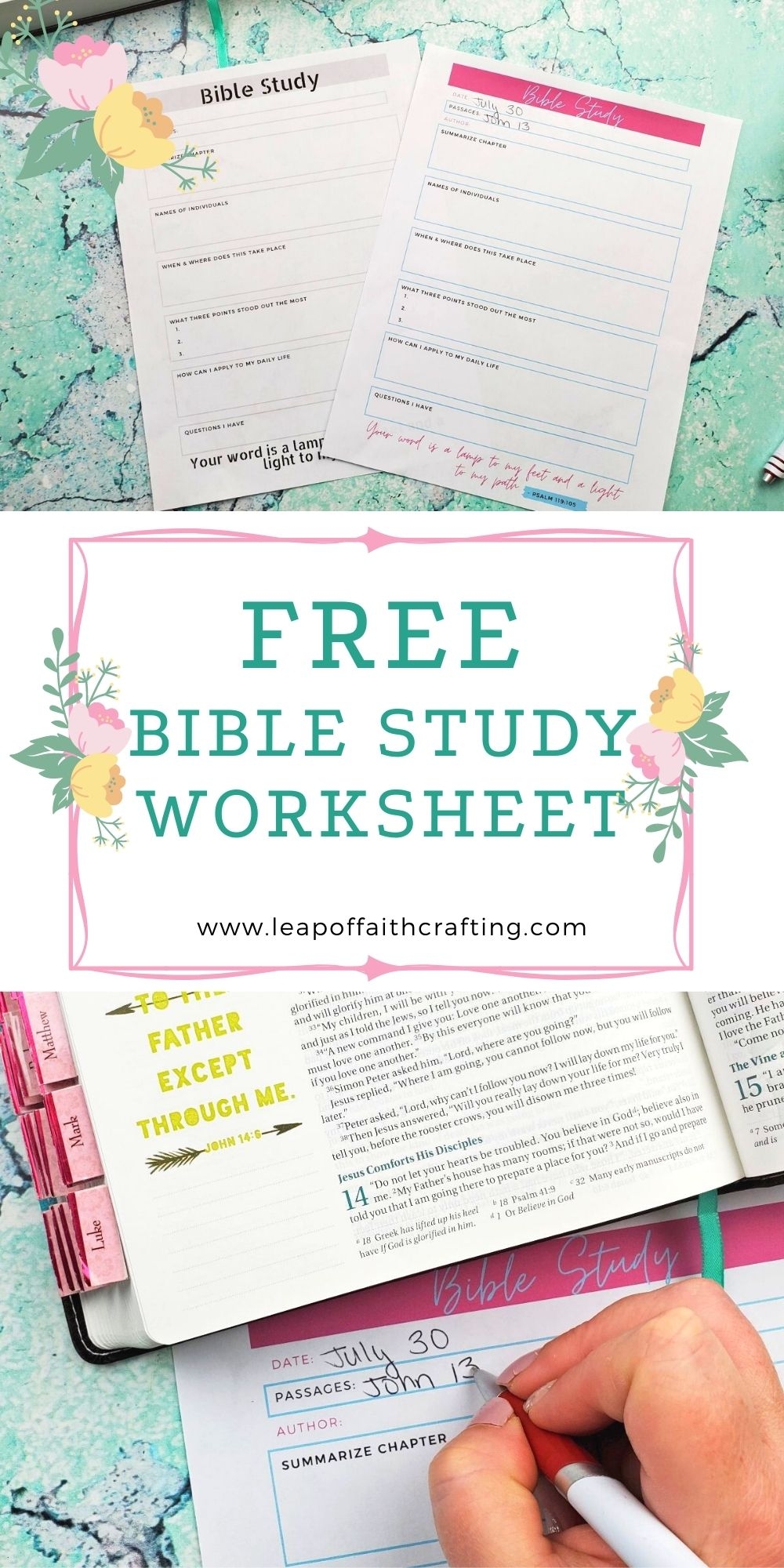 FREE Bible Study Printables For Any Part Of The Bible Leap Of Faith Crafting FREE Bible Study Printables For Any Part Of The Bible Leap Of Faith Crafting