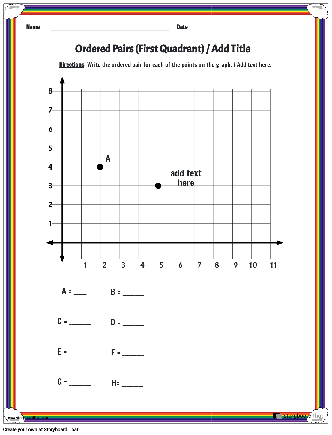 Free Printable Coordinate Graphing Pictures Worksheets Pdf