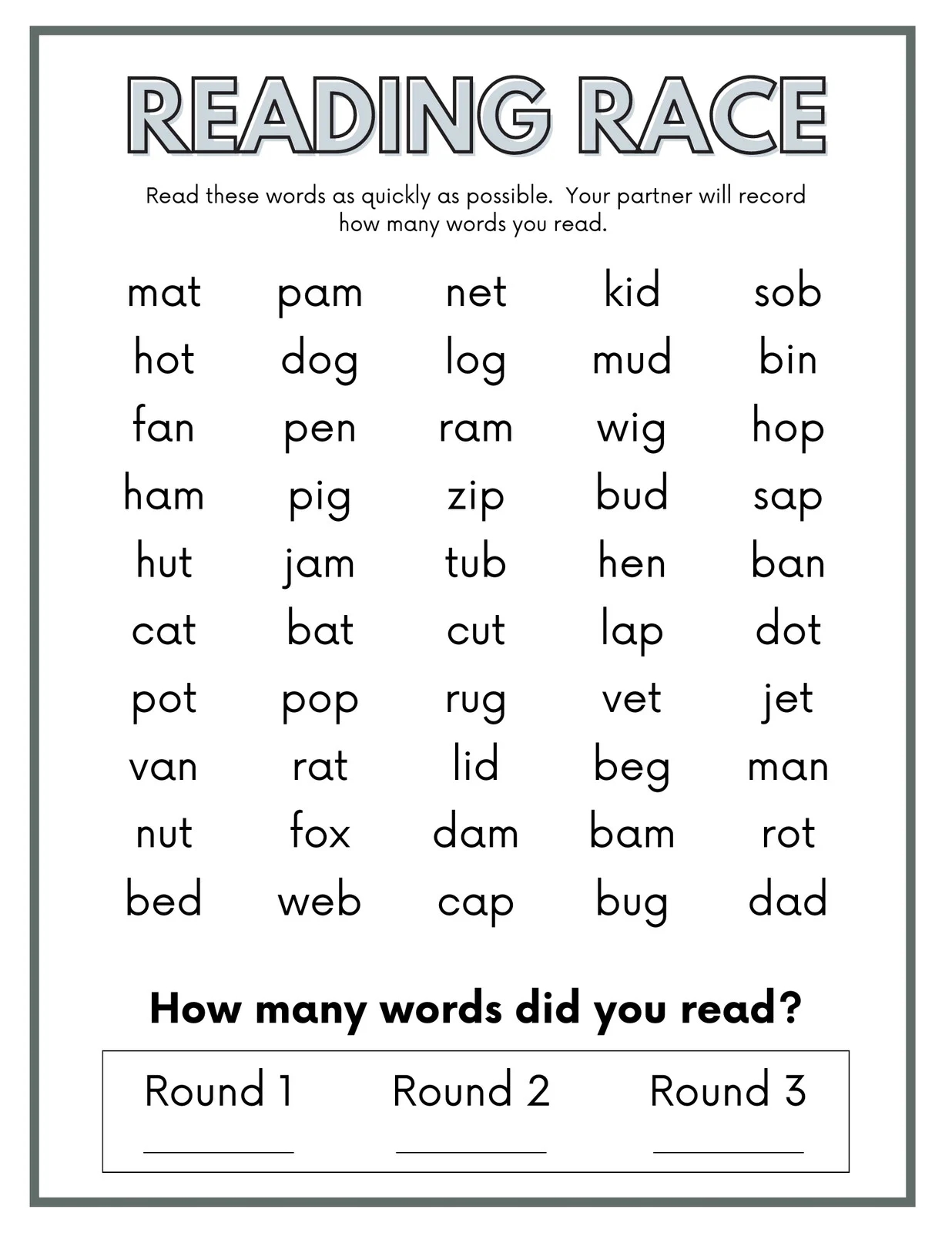 Free Custom And Printable Reading Worksheet Templates Canva