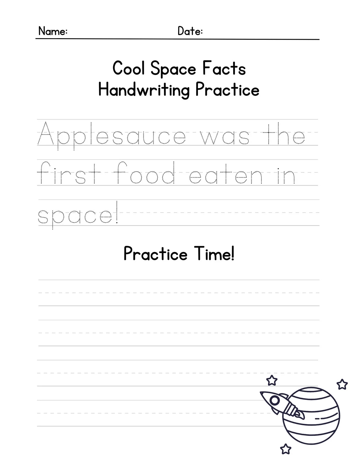 Free Custom Printable Handwriting Worksheet Templates Canva
