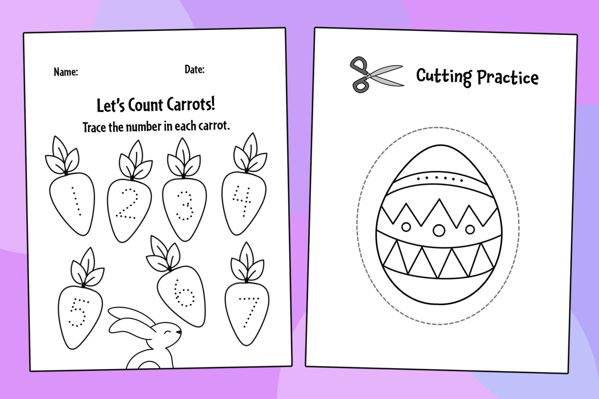 Free Easter Printables For Preschool The Hollydog Blog