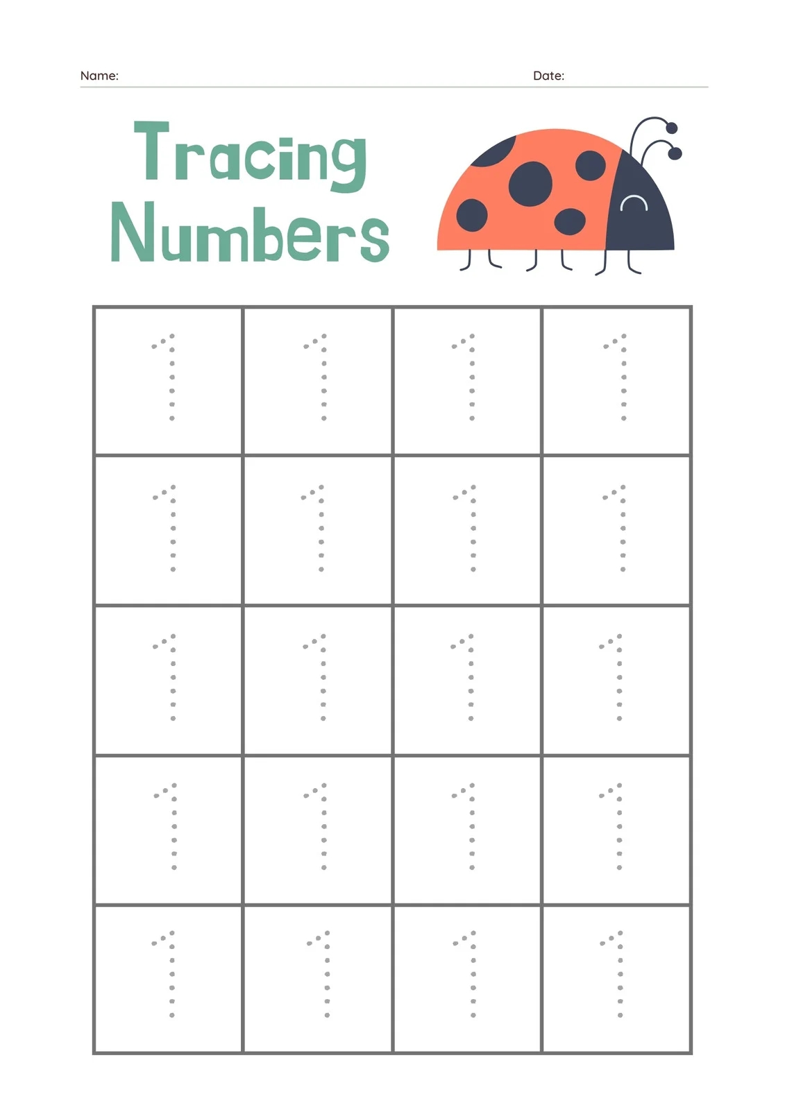 Free Editable Kindergarten Worksheet Templates Canva