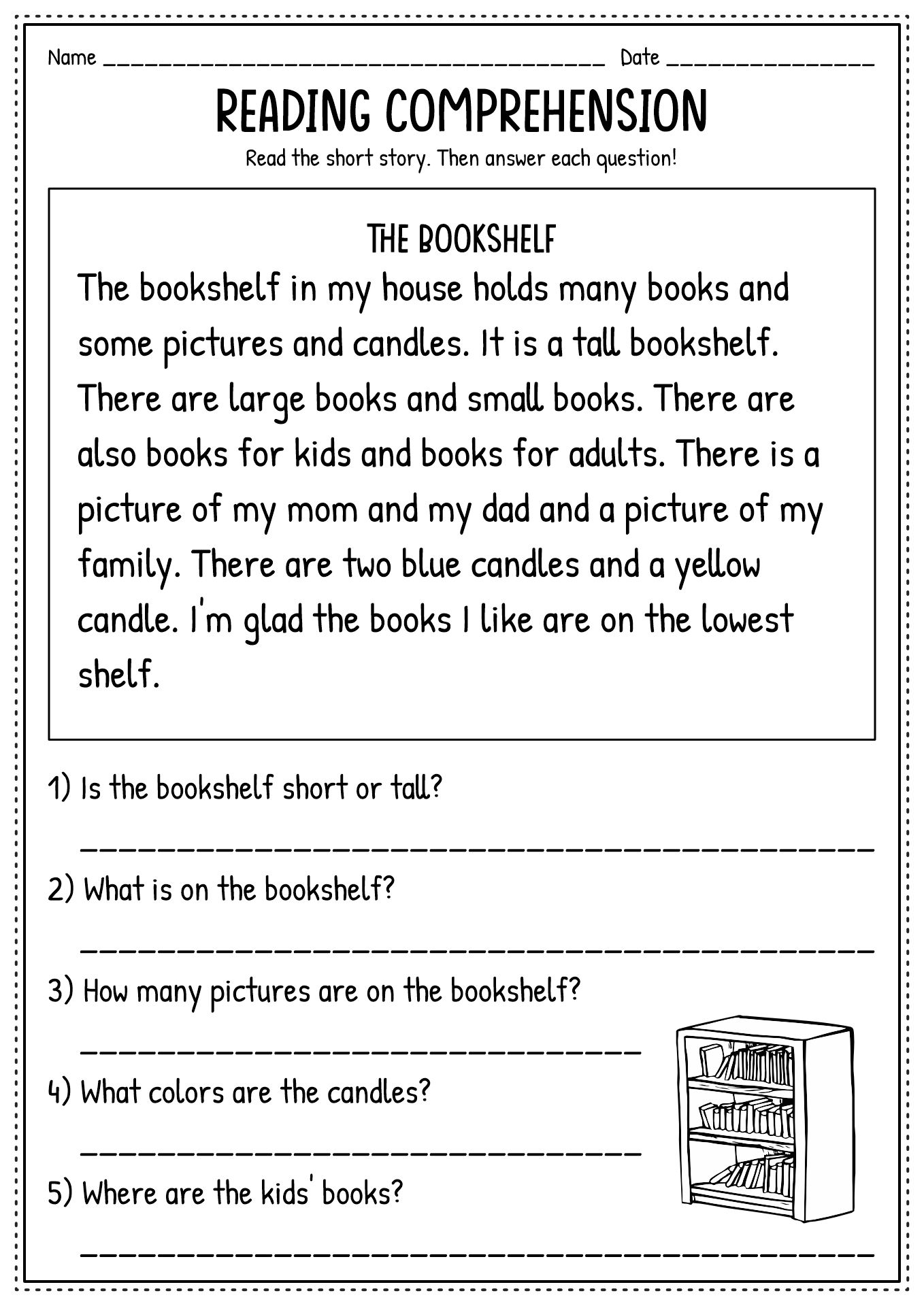 Free Printable Worksheets For 2nd Graders