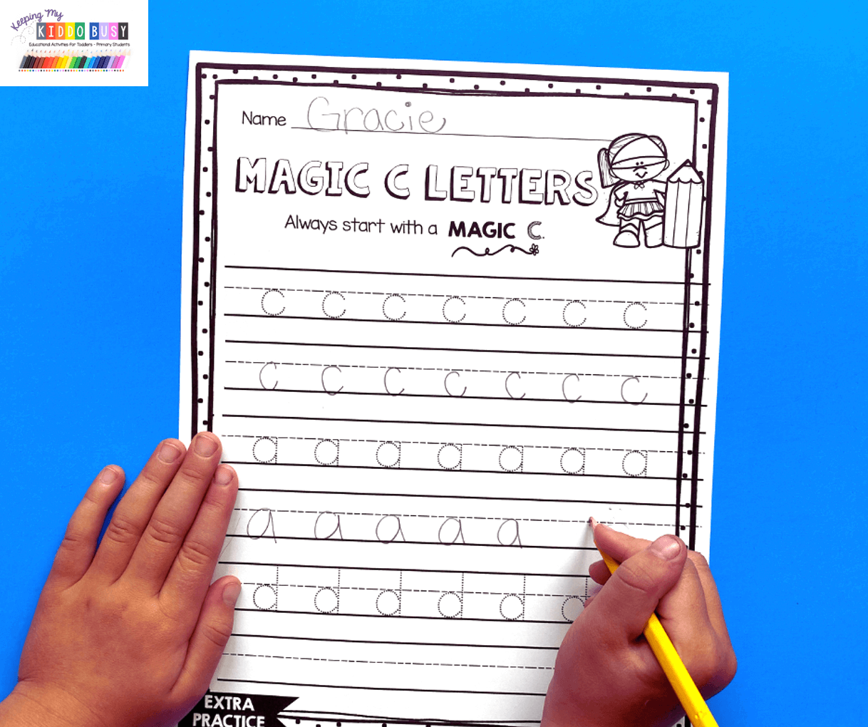 Free Printable Handwriting Practice Worksheets