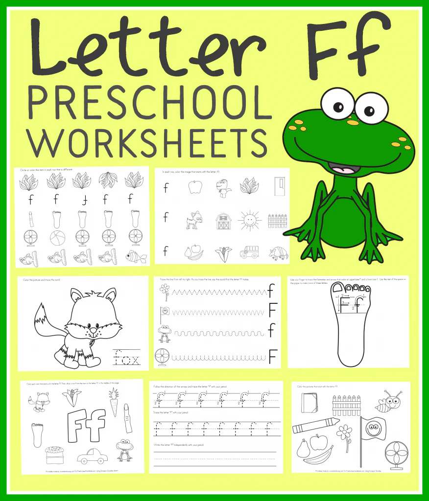 Free Printable Letter F Worksheets Free Printable Letter F Worksheets
