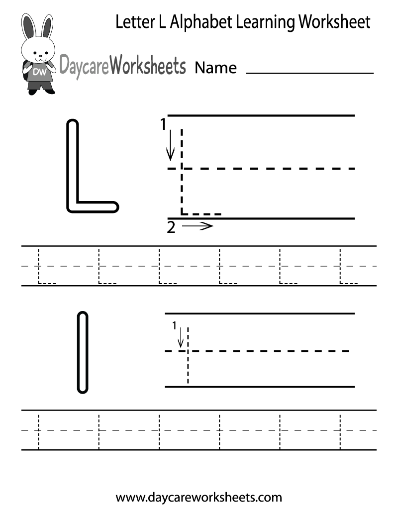 Free Printable Letter L Worksheets