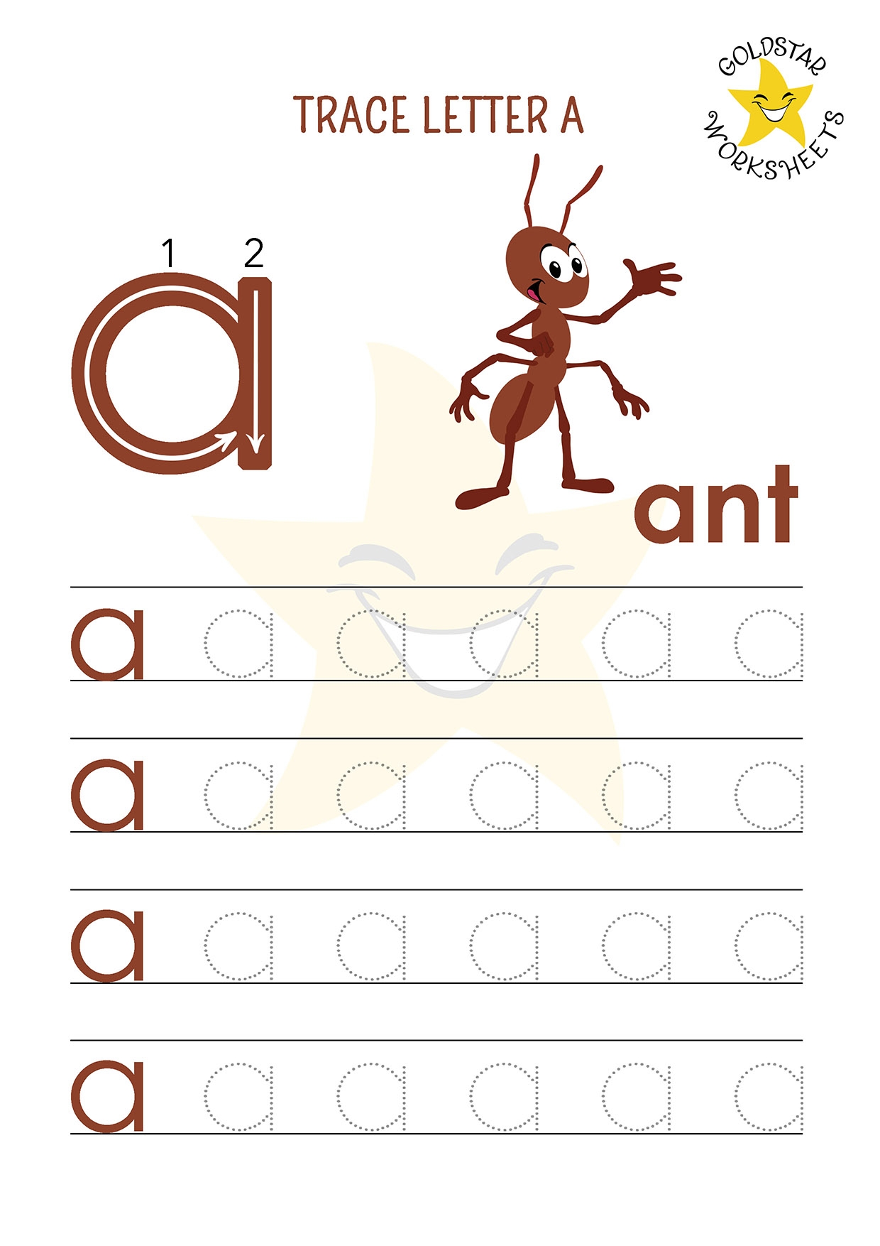 FREE Letter Tracing Worksheets By A Children Illustrator Teacher PDF 