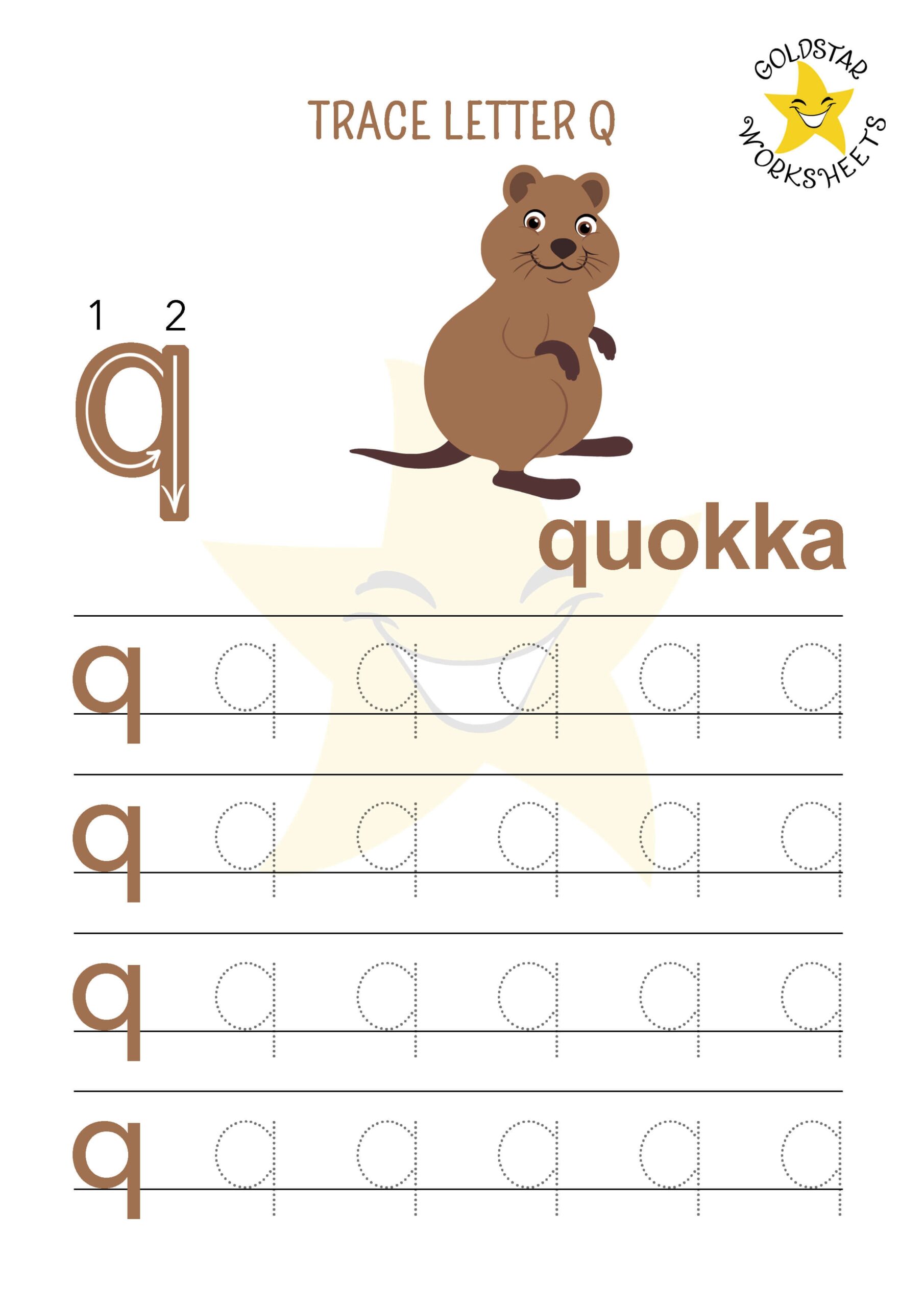 FREE Letter Tracing Worksheets By A Children Illustrator Teacher PDF 