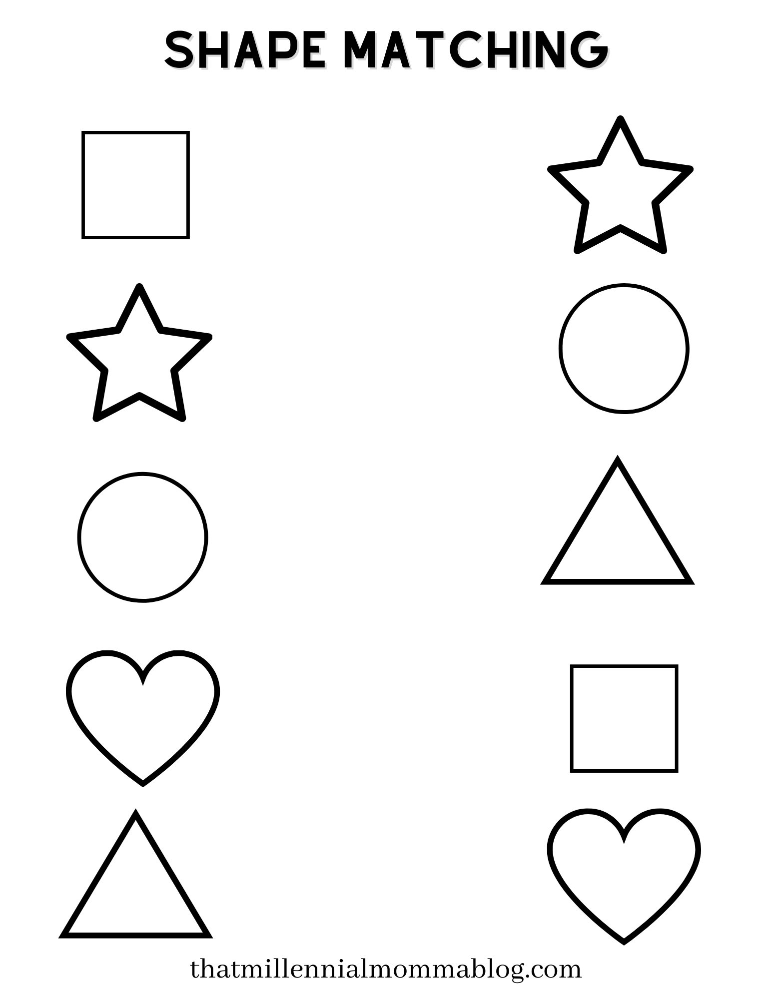 Printable Preschool Worksheets